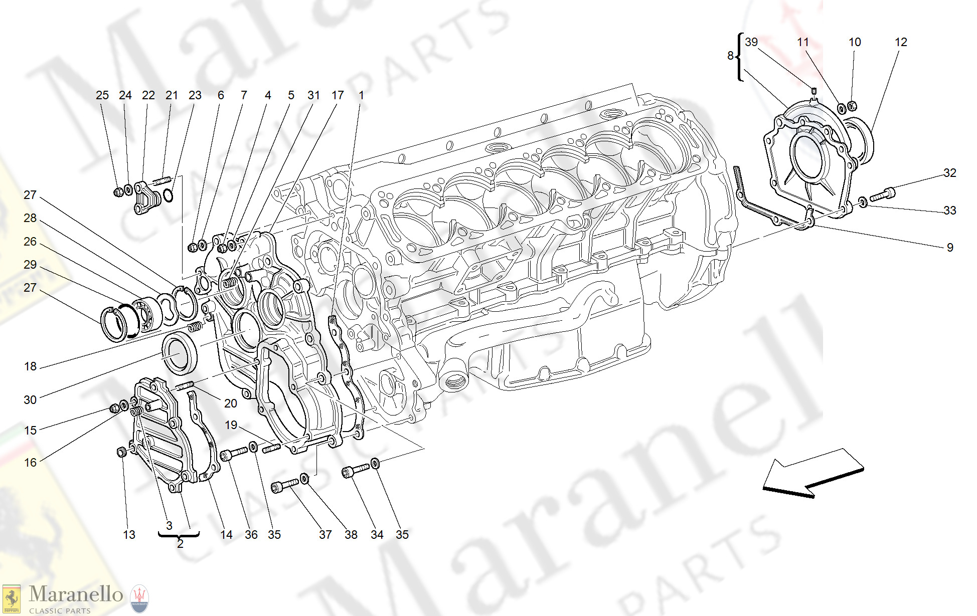 002 - Crankcase - Covers