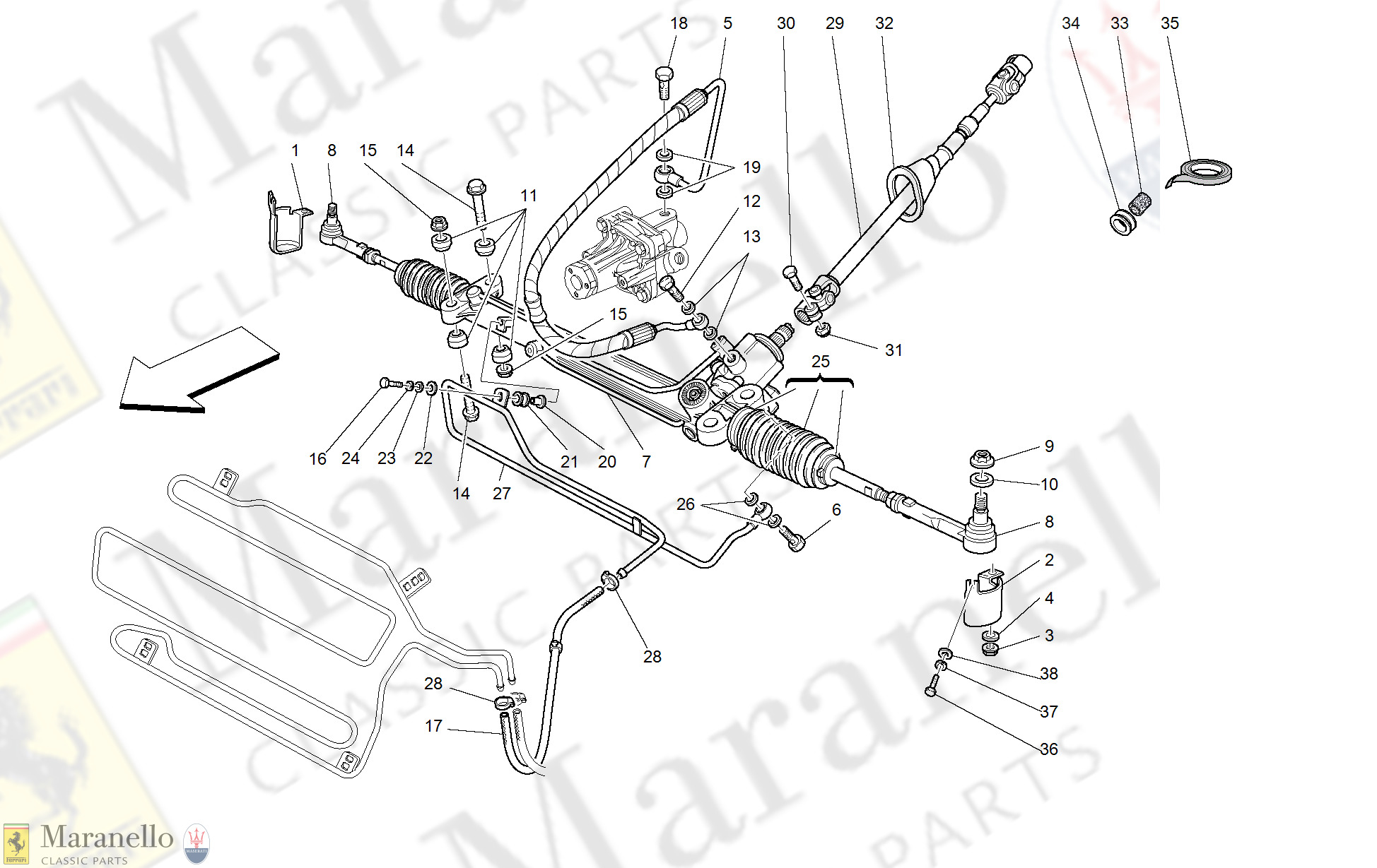 049 - Hydraulic Steering Box