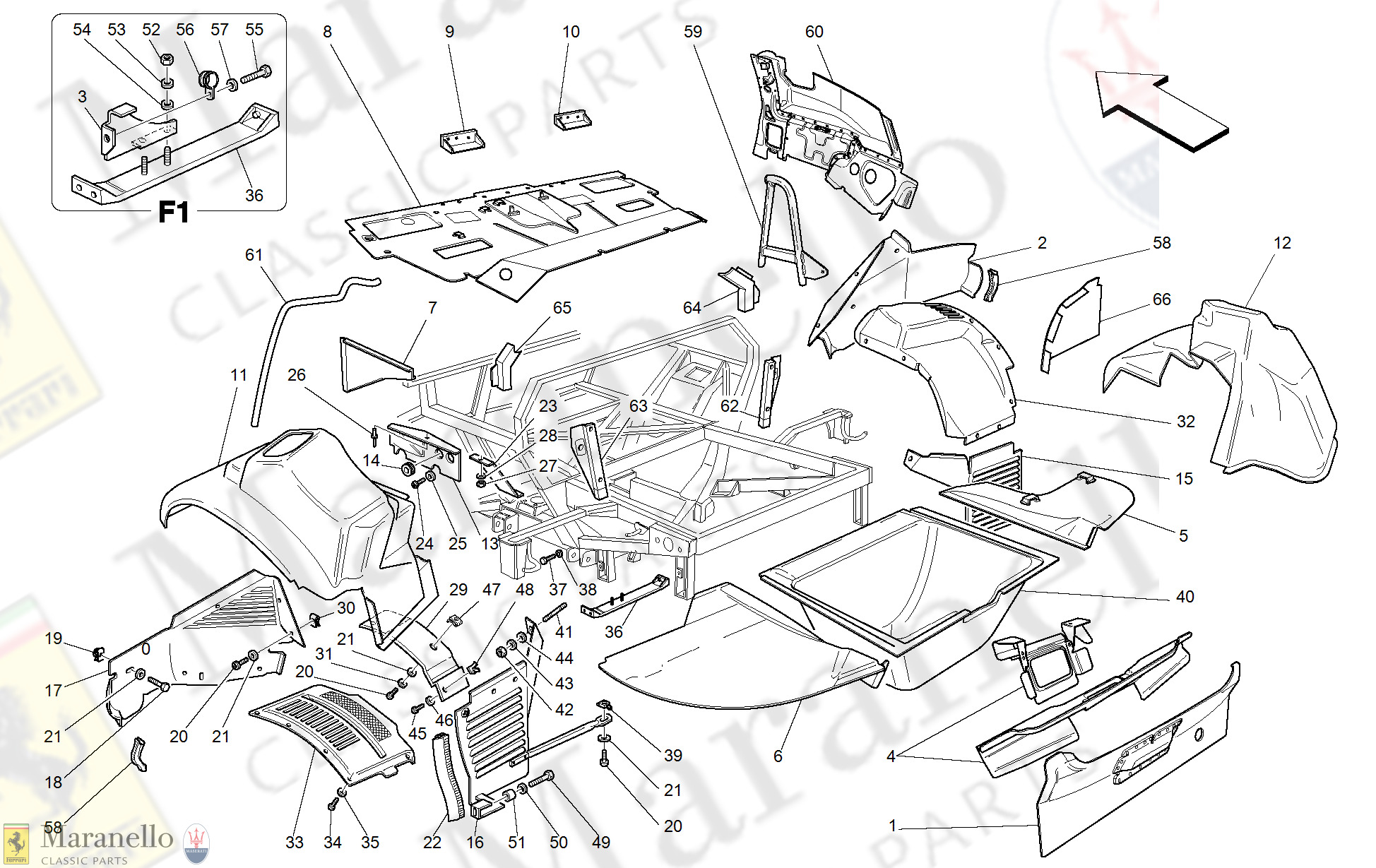 103 - Rear Structures And Components