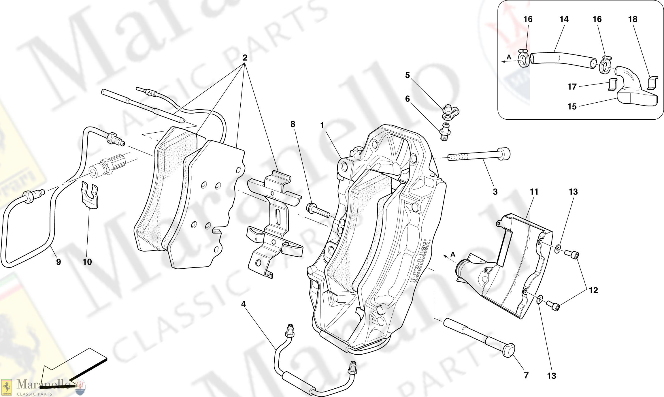 037 - Front Brake Calliper