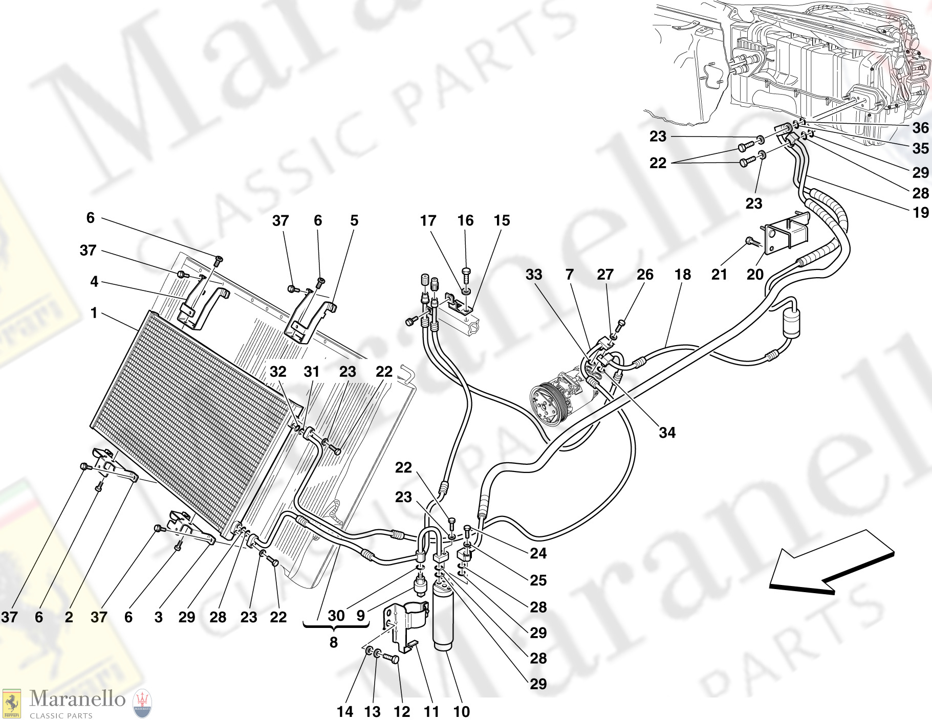 051 - Ac System - Freon Pipes