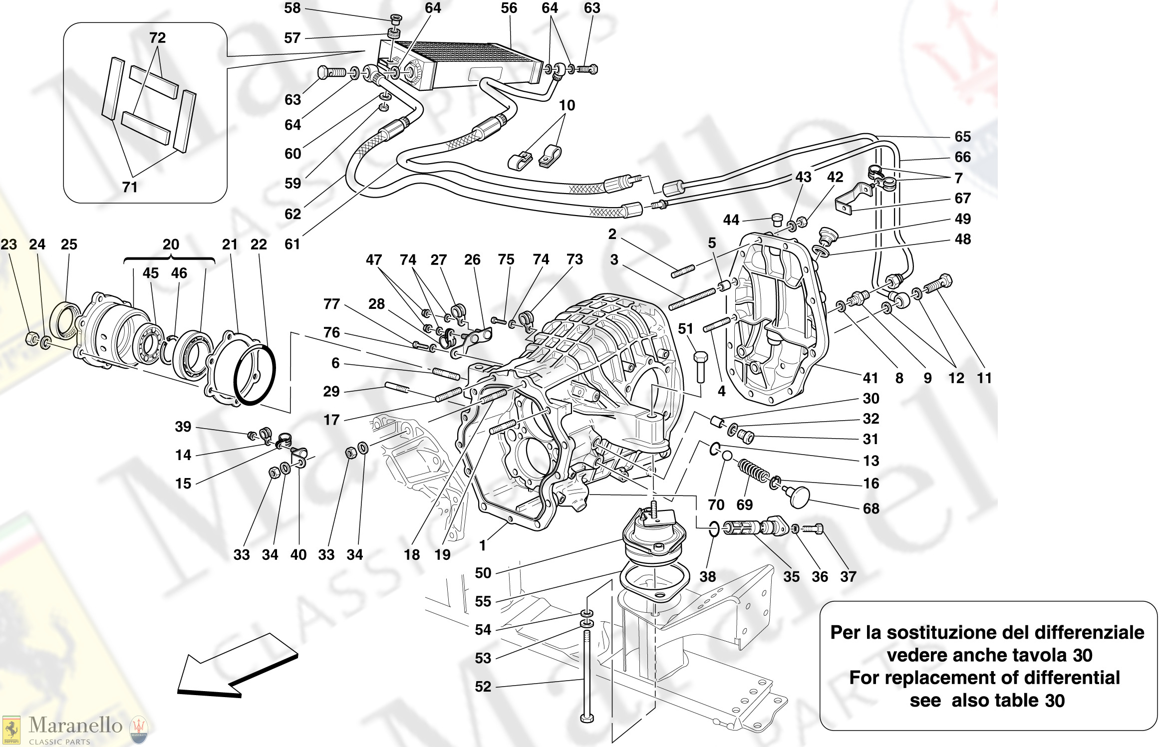 025 - Differential Case And Gearbox Cooling Radiator