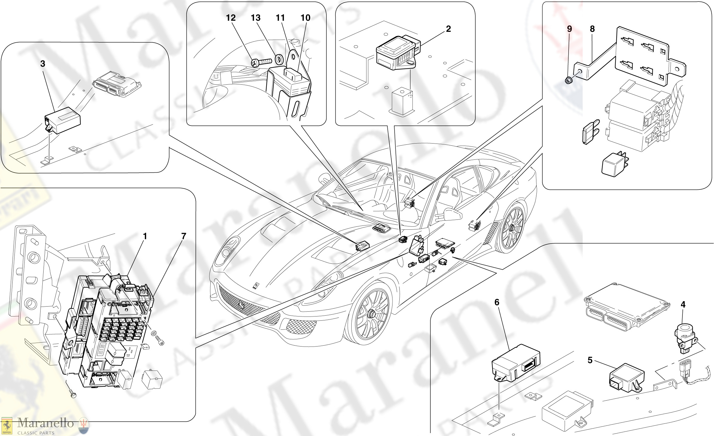 136 - Passenger Compartment Ecus