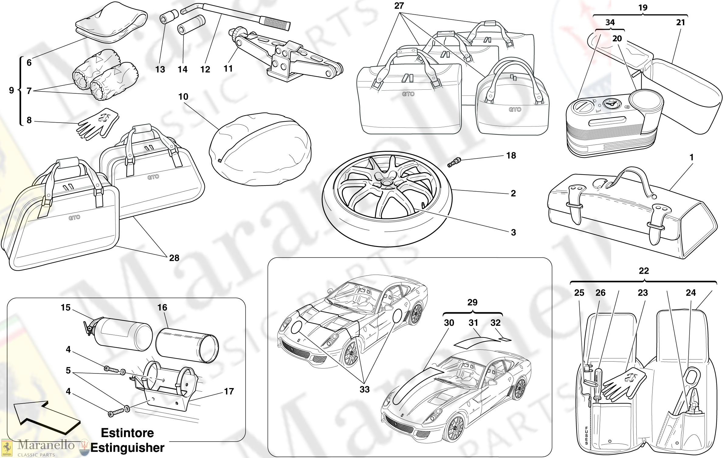 054 - Tools Provided With Vehicle