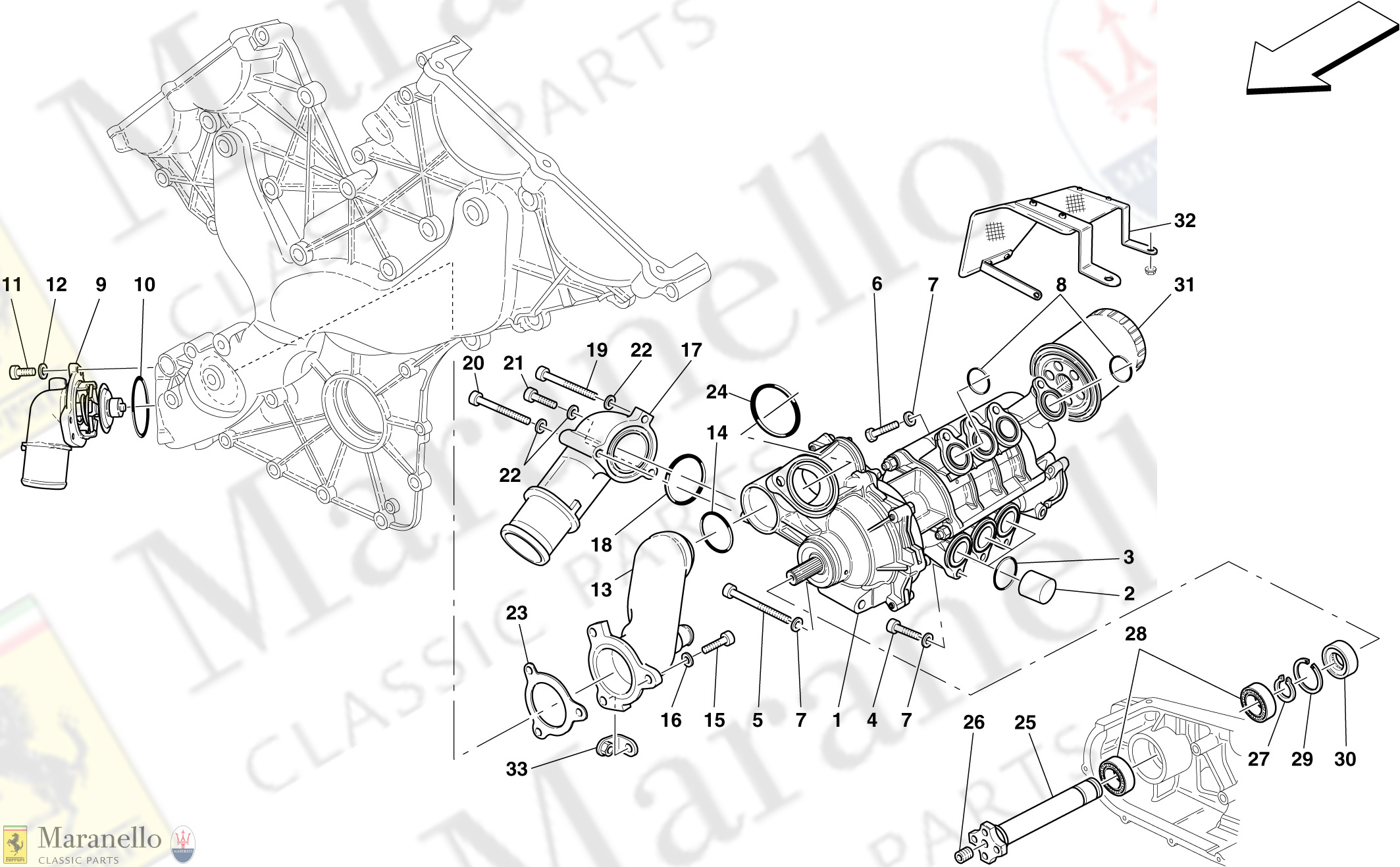 021 - Oil / Water Pump