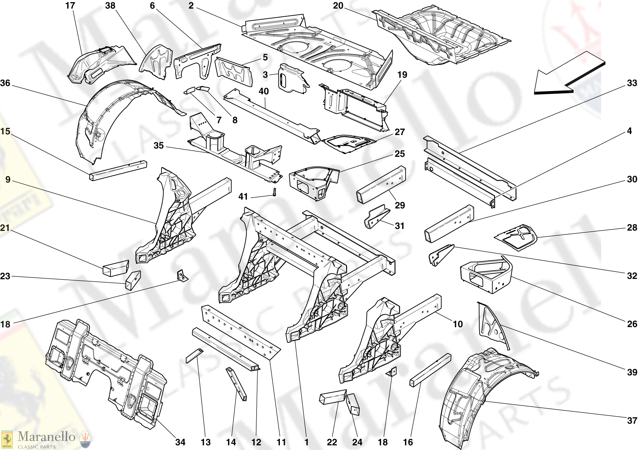 105 - Structures And Elements, Rear Of Vehicle