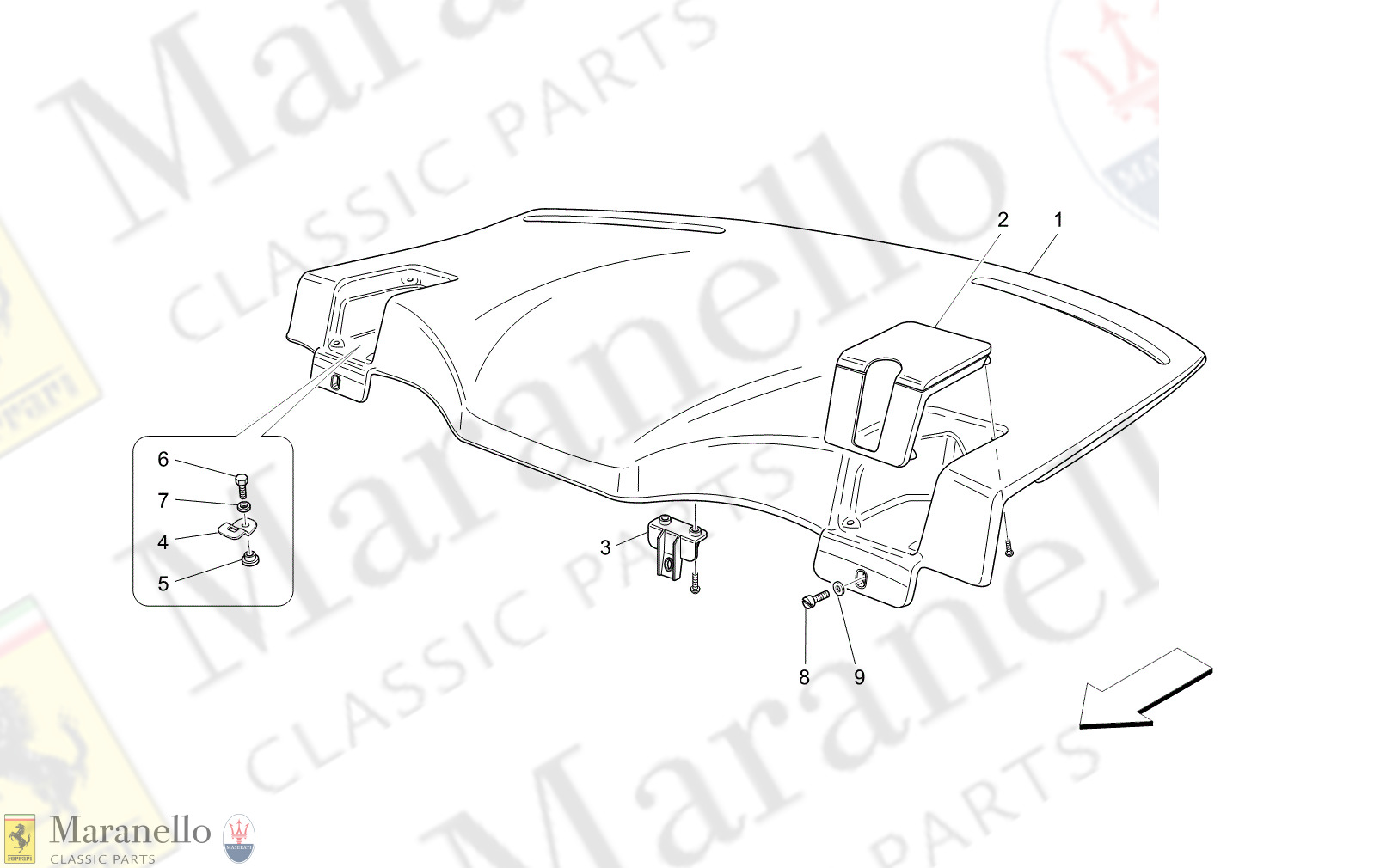 09.46 - 1 - 0946 - 1 Rear Parcel Shelf