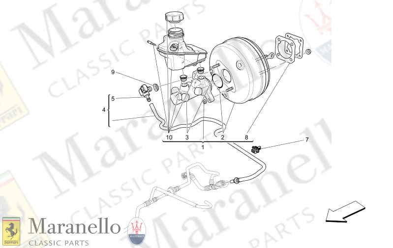 04.00 - 4 BRAKE SERVO SYSTEM      Available with R