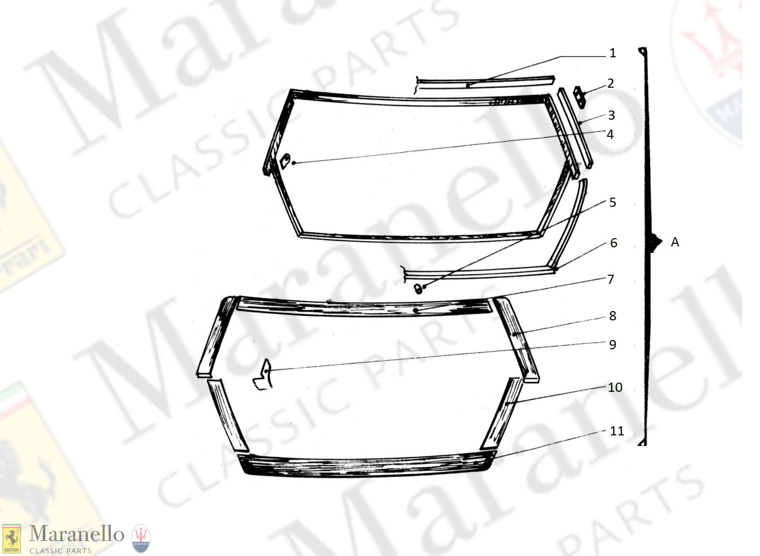 210A - Boot/Trunk Components