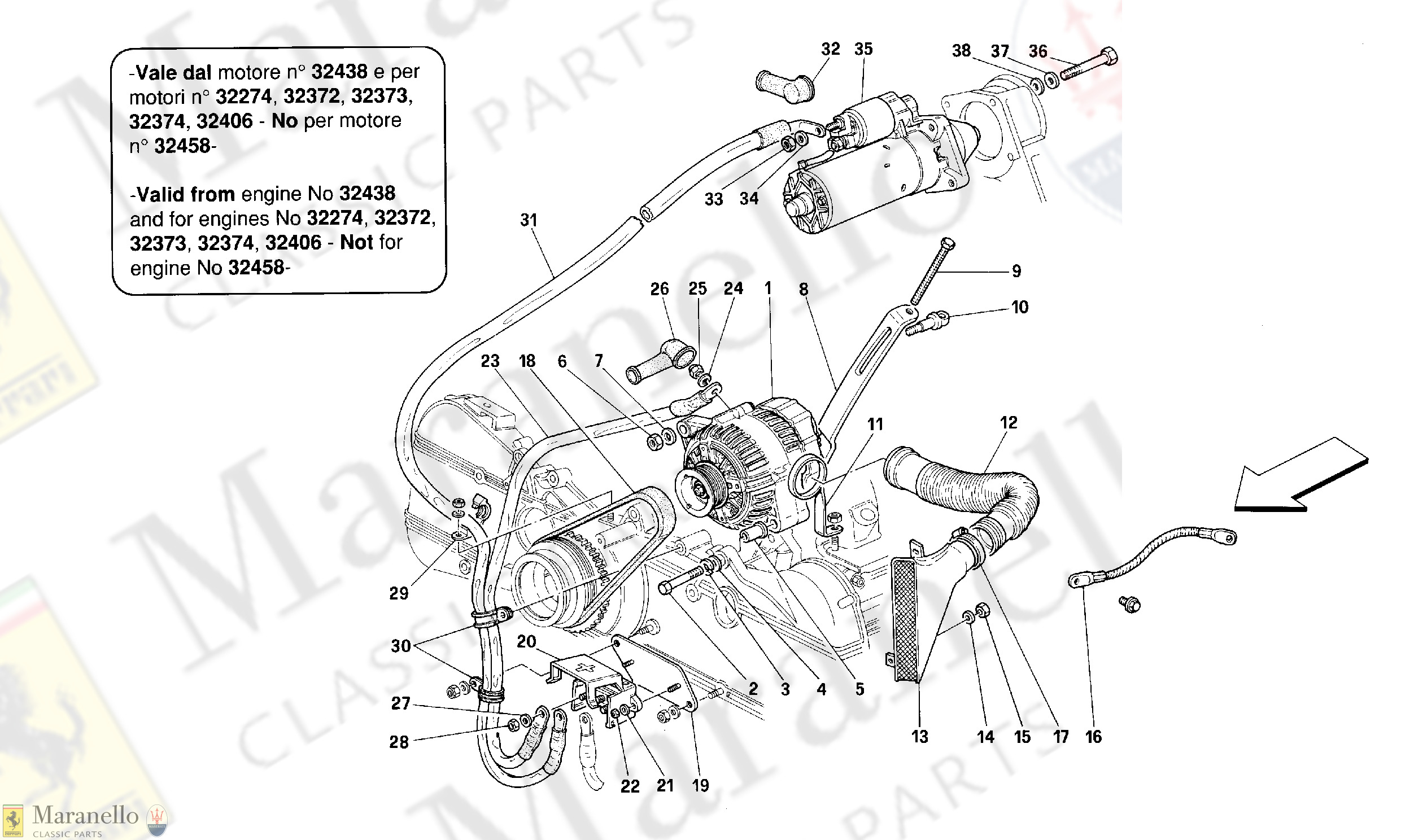 053 - Current Generator -Valid From Engine No ...-