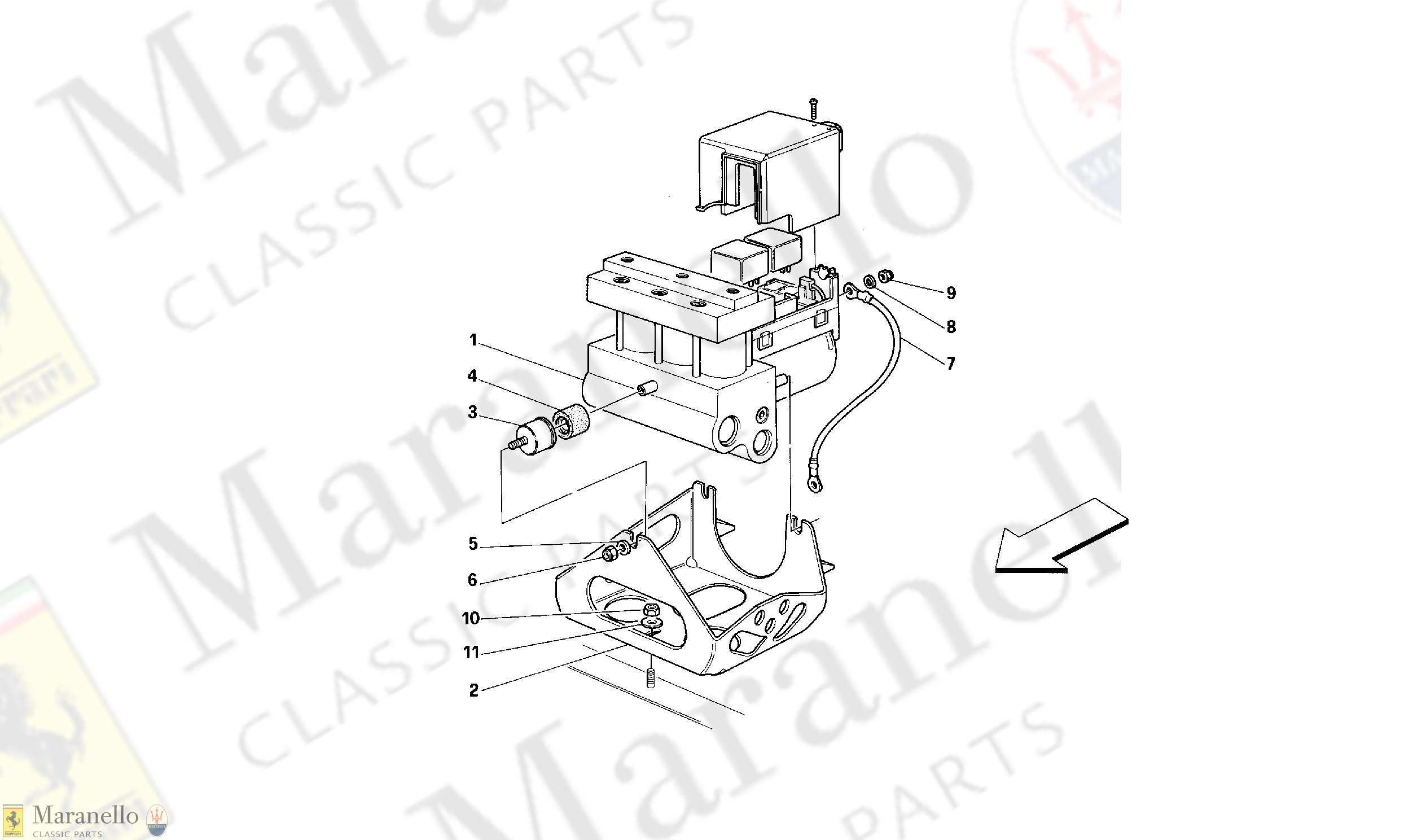 040 - Abs Hydraulic Control Unit