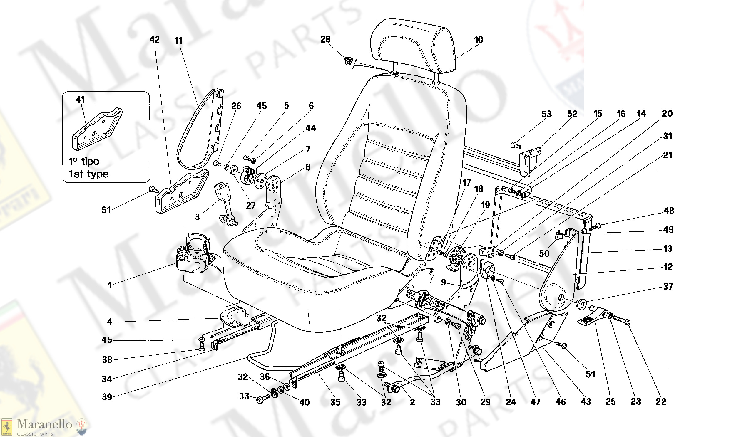 117 - Seats And Safety Belts -Valid For Usa-