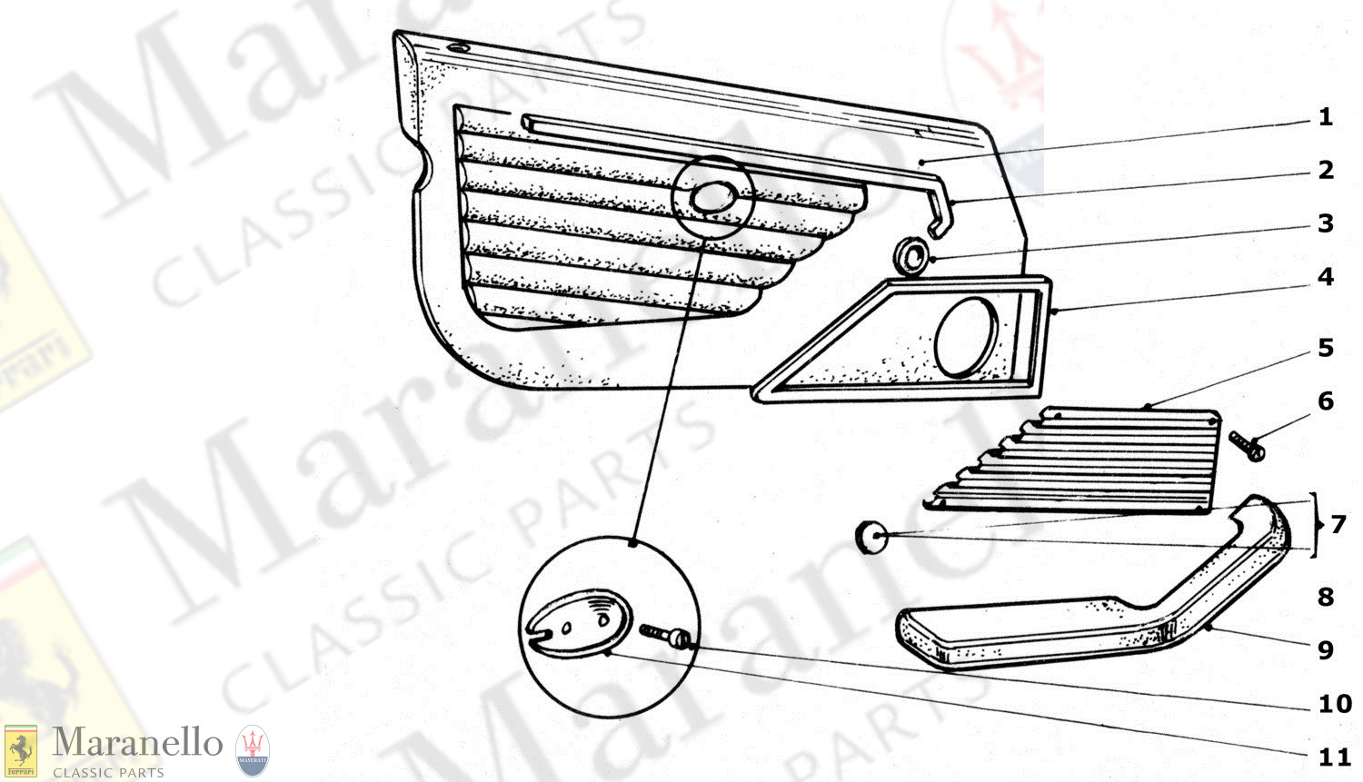 224C - Door Trim Panel