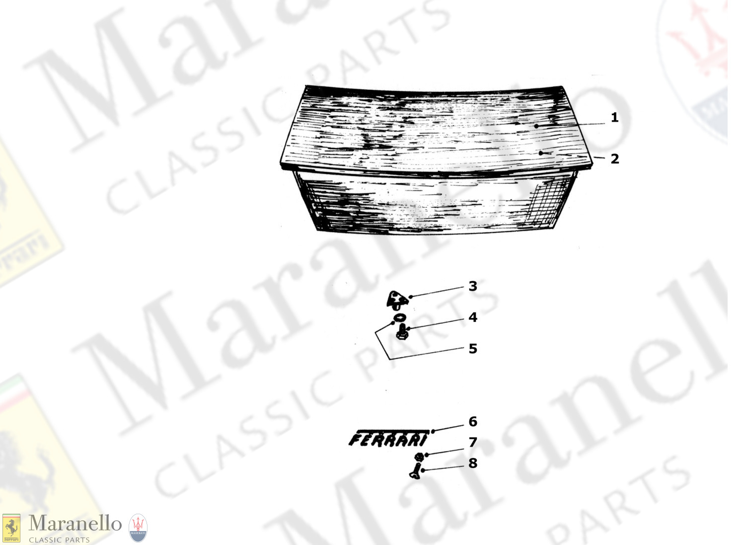 210B - Boot/Trunk Components