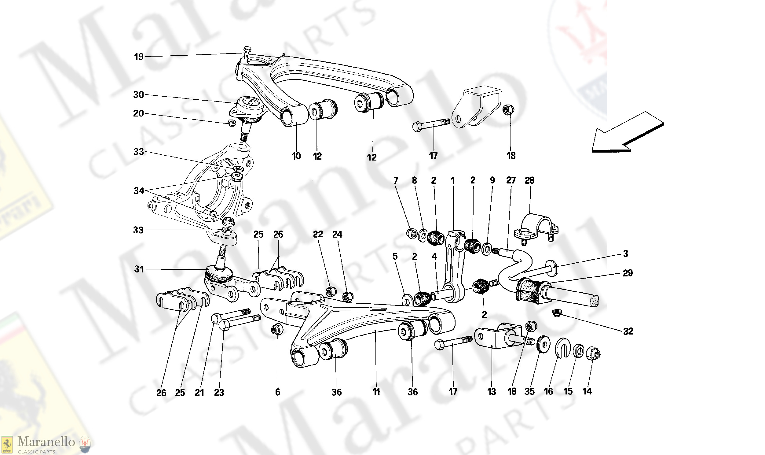 047 - Front Suspension - Wishbones