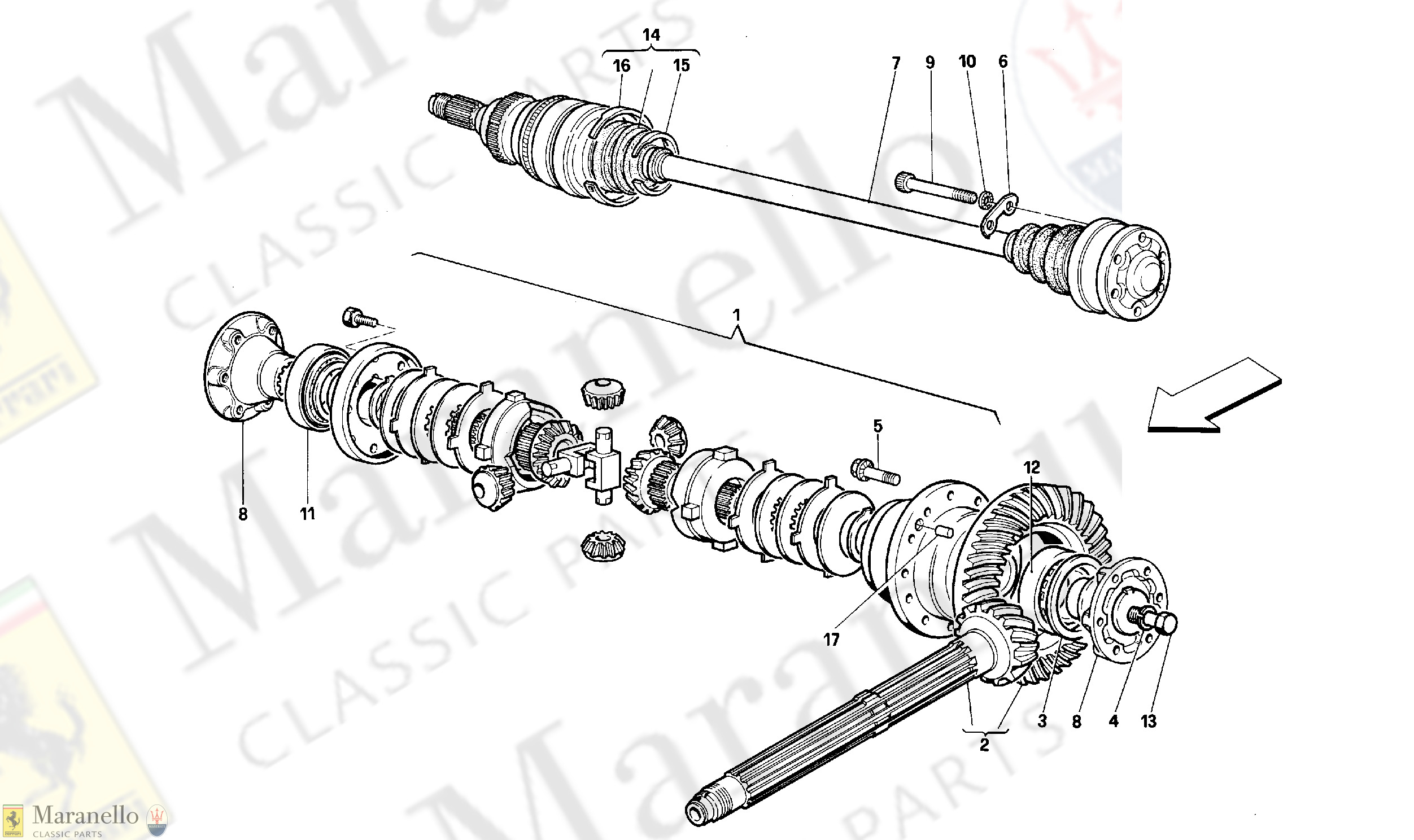 035 - Differential And Axle Shafts