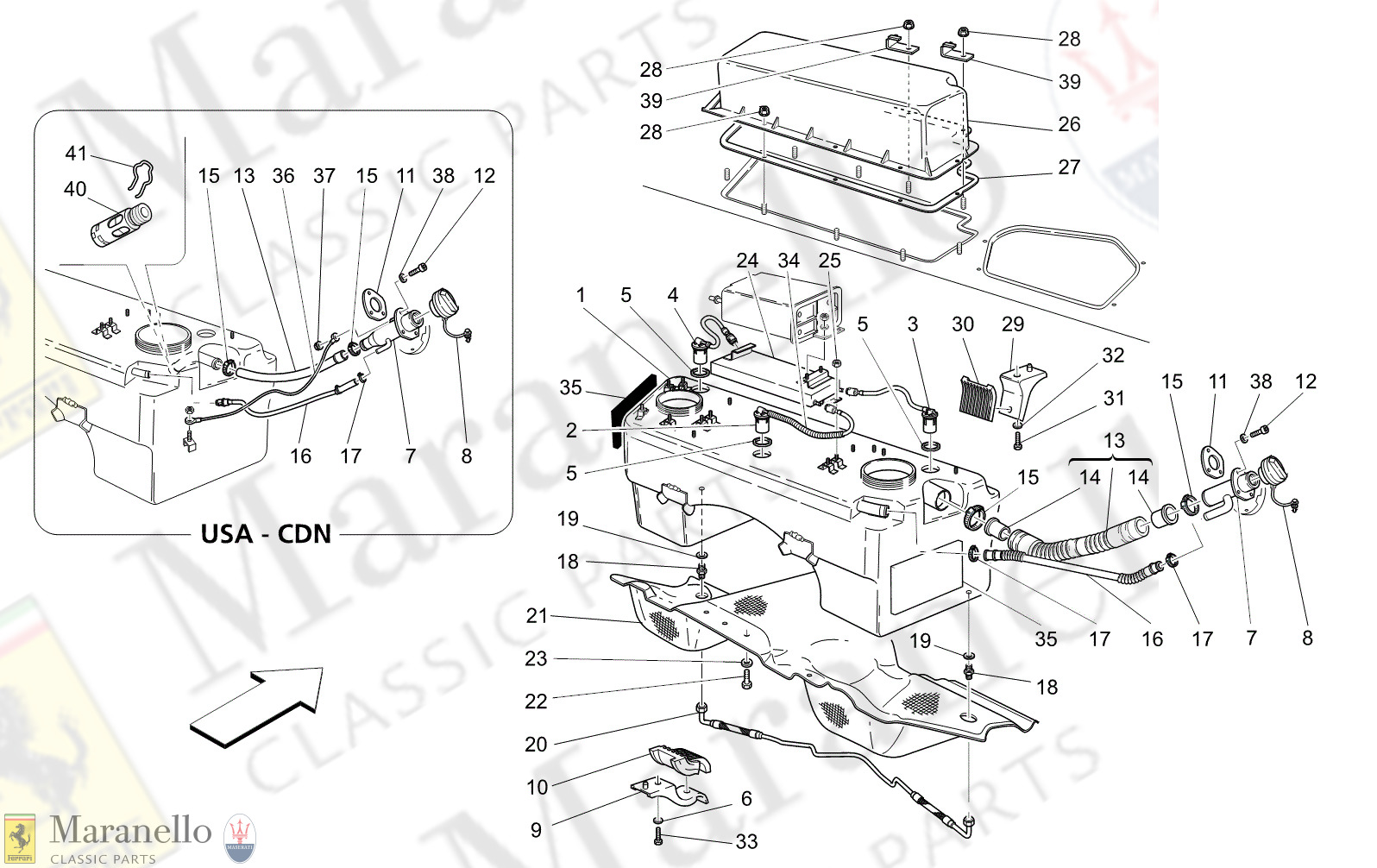 M1.42 - 14 - M142 - 14 Fuel Tank