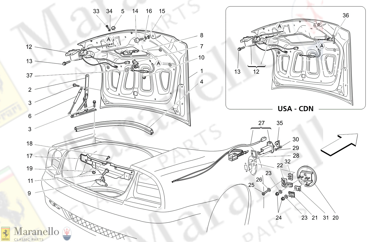 C9.21 - 14 - C921 - 14 Rear Lid