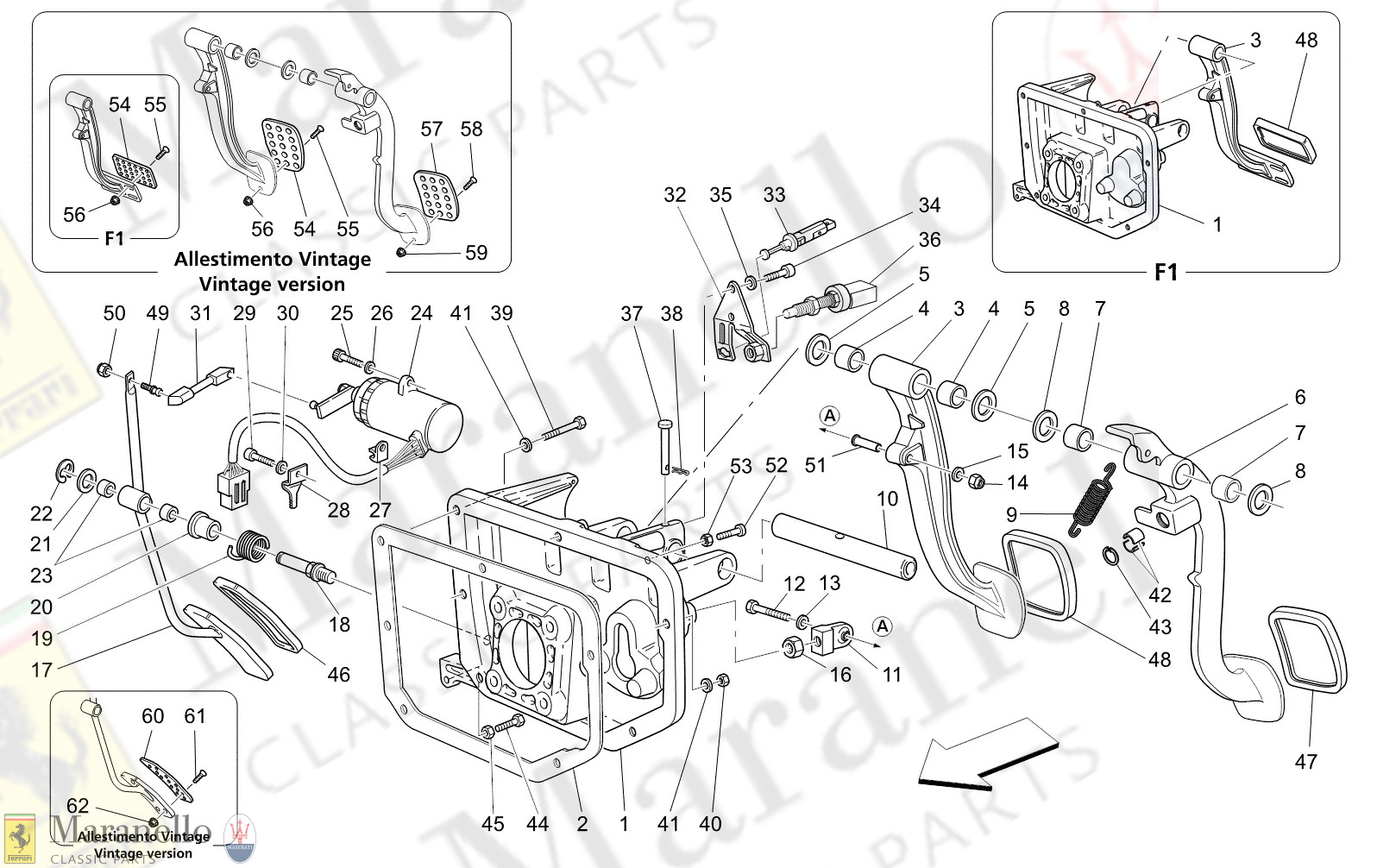 M5.20 - 14 - M520 - 14 Complete Pedal Board Unit