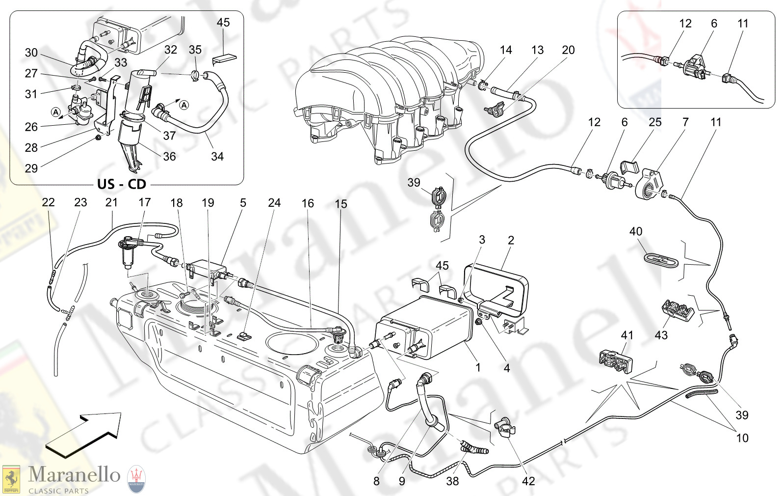 01.44 - 1 - 0144 - 1 Fuel Vapour Recirculation System