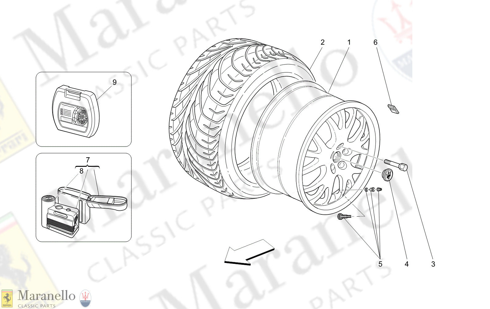 M6.00 - 15 - M600 - 15 Wheels And Tyres