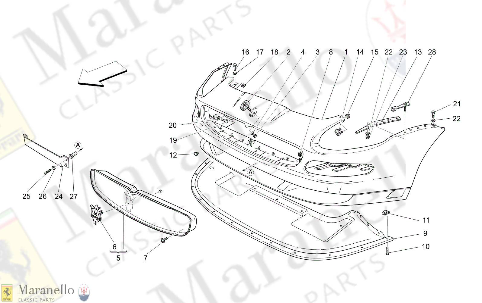 C9.10 - 15 - C910 - 15 Front Bumper