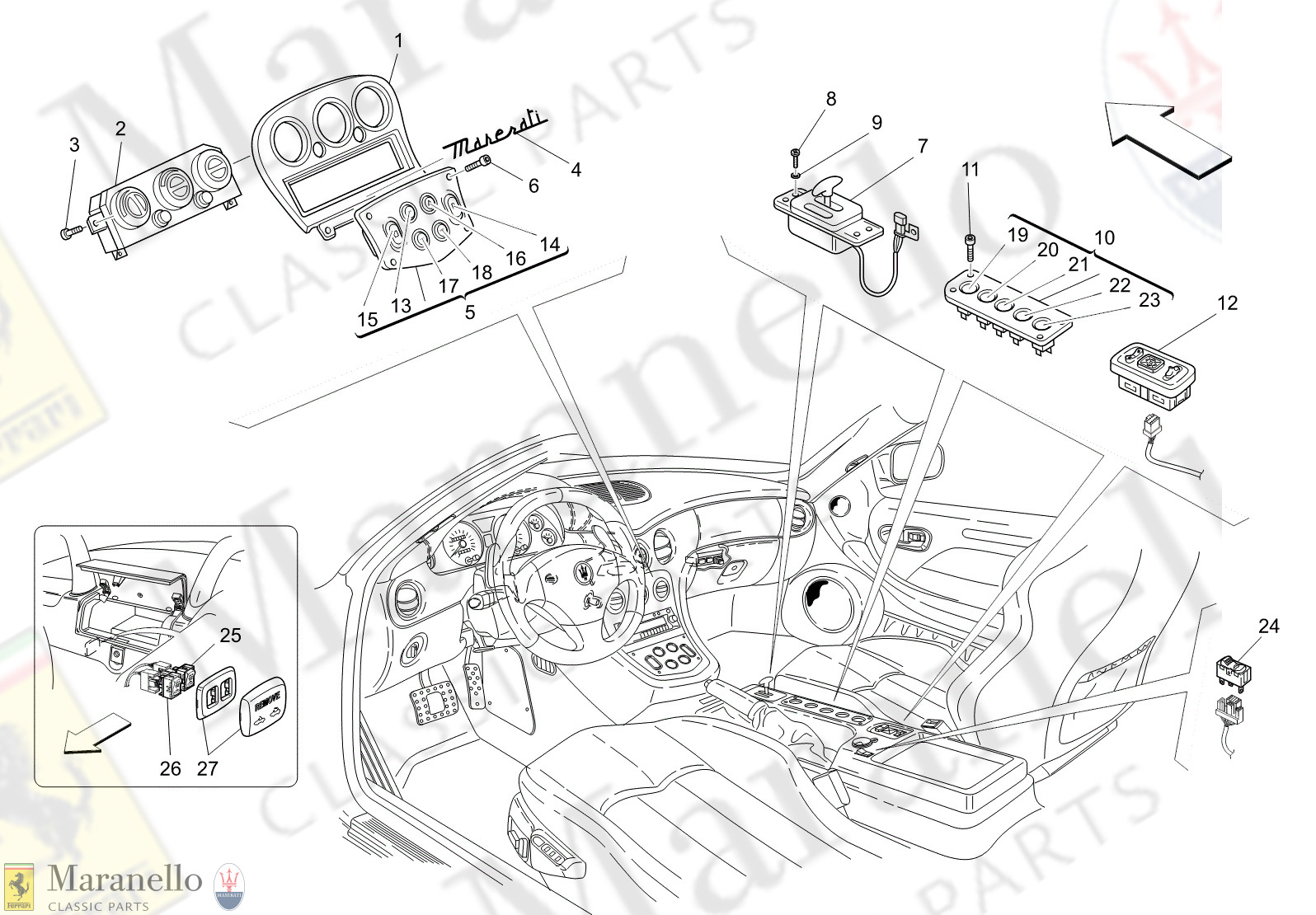 C8.50 - 25 - C850 - 25 Passenger Compartment Devices