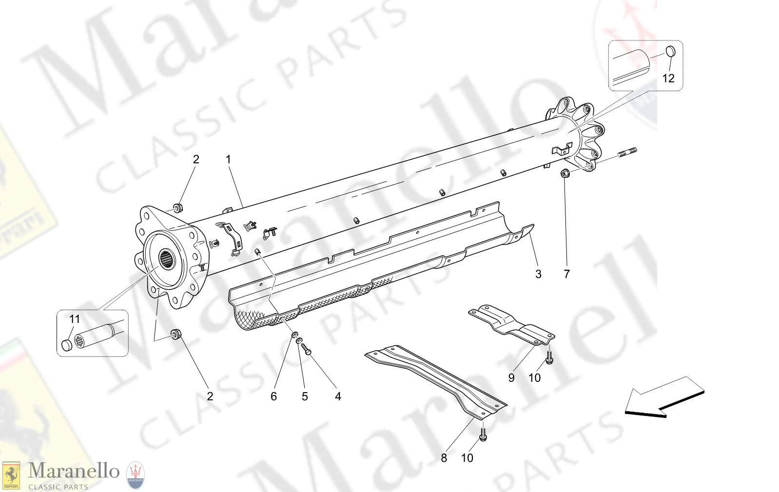 03.30 - 11 - 0330 - 11 Transmission Shaft