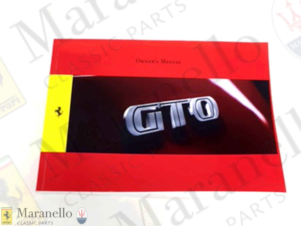 Handbook 599 GTO