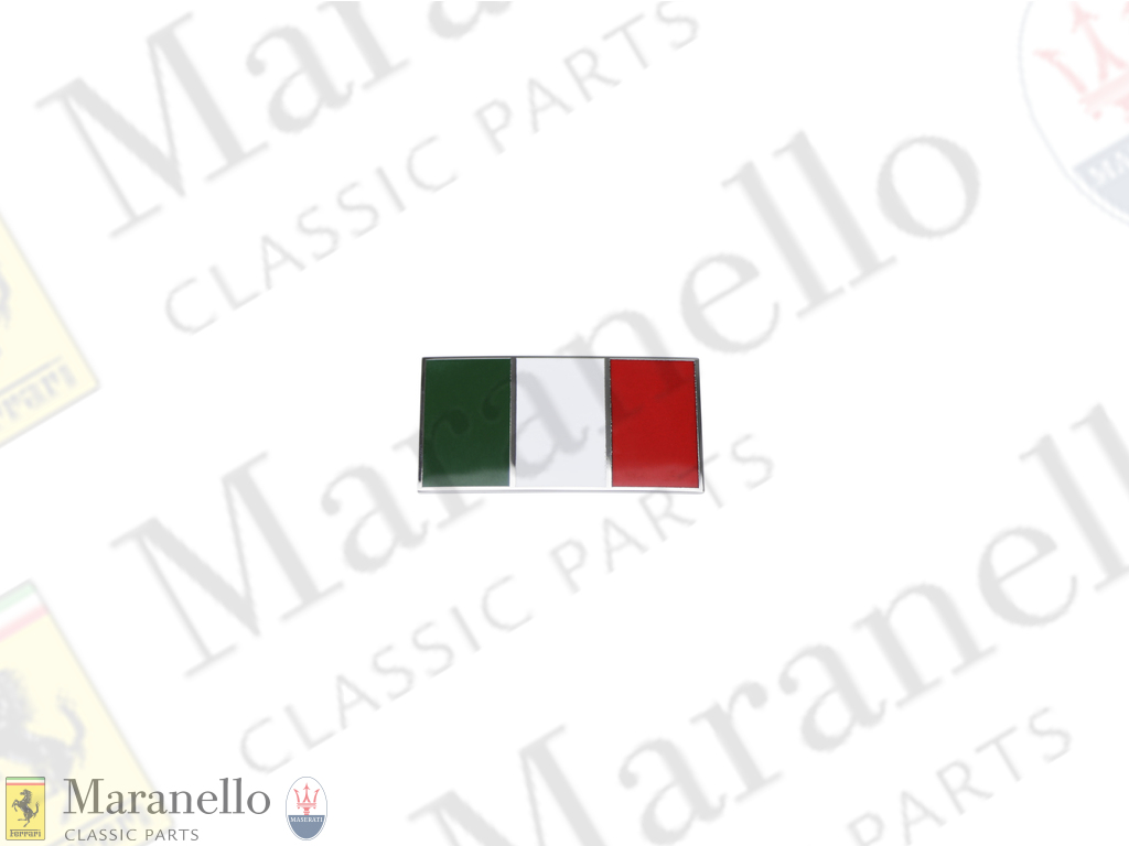 Italian Flag Badge