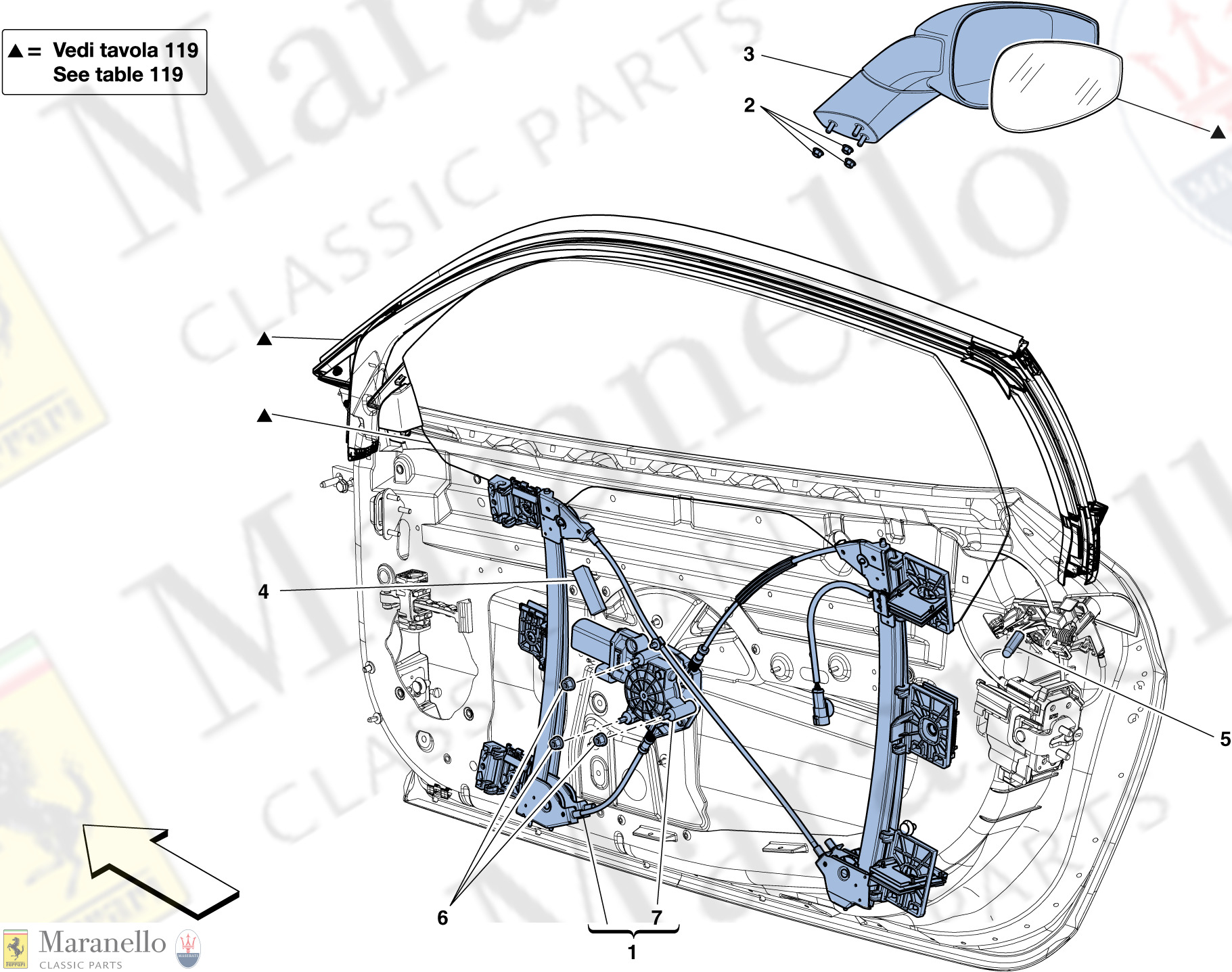 116 - Doors - Power Windows And Rear-View Mirror