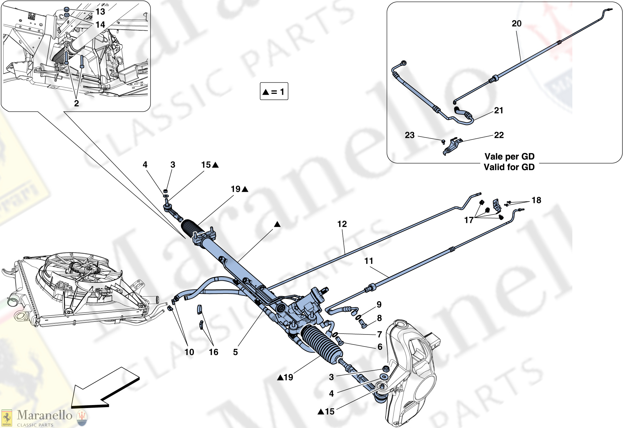 032 - Hydraulic Power Steering Box