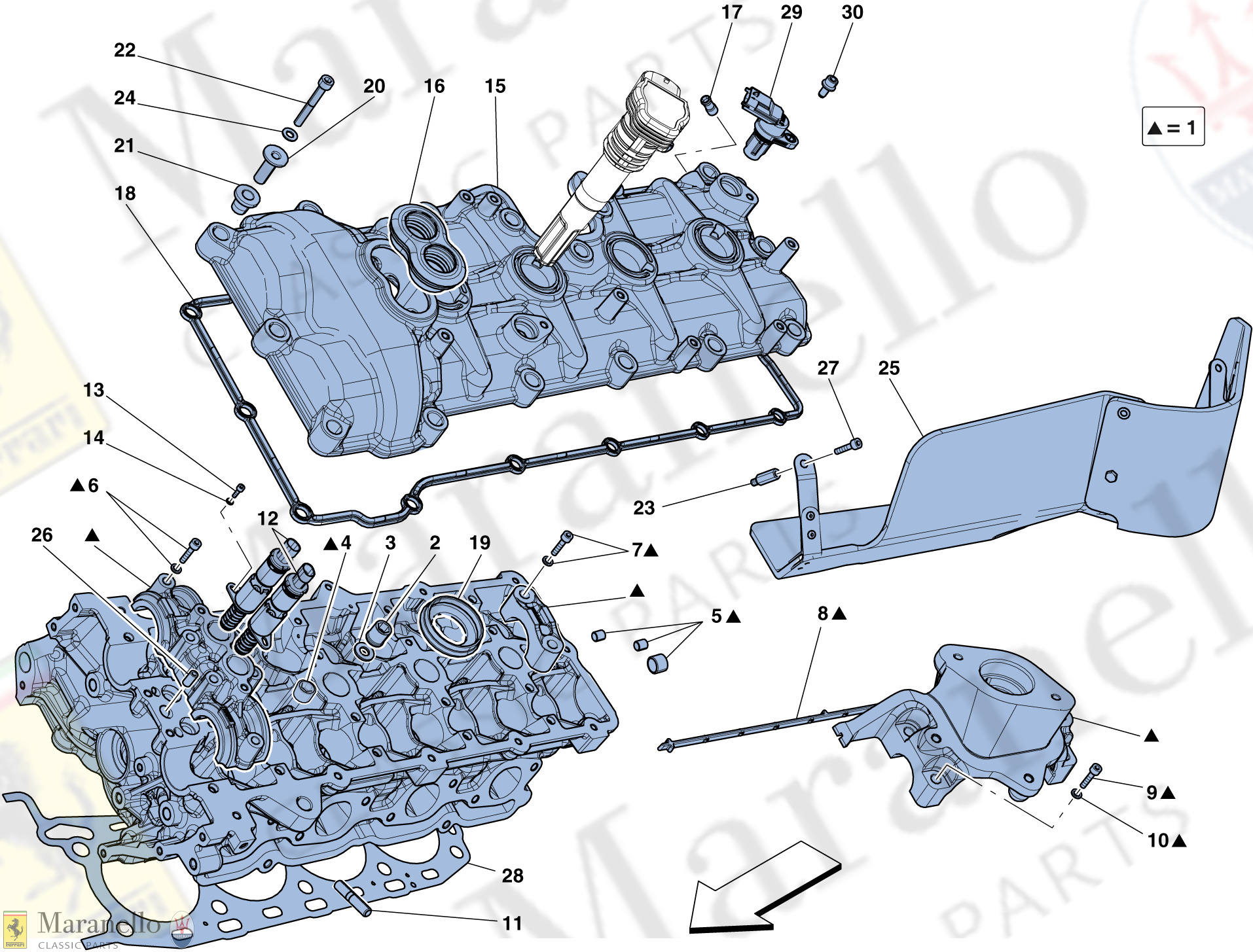 004 - Left Hand Cylinder Head