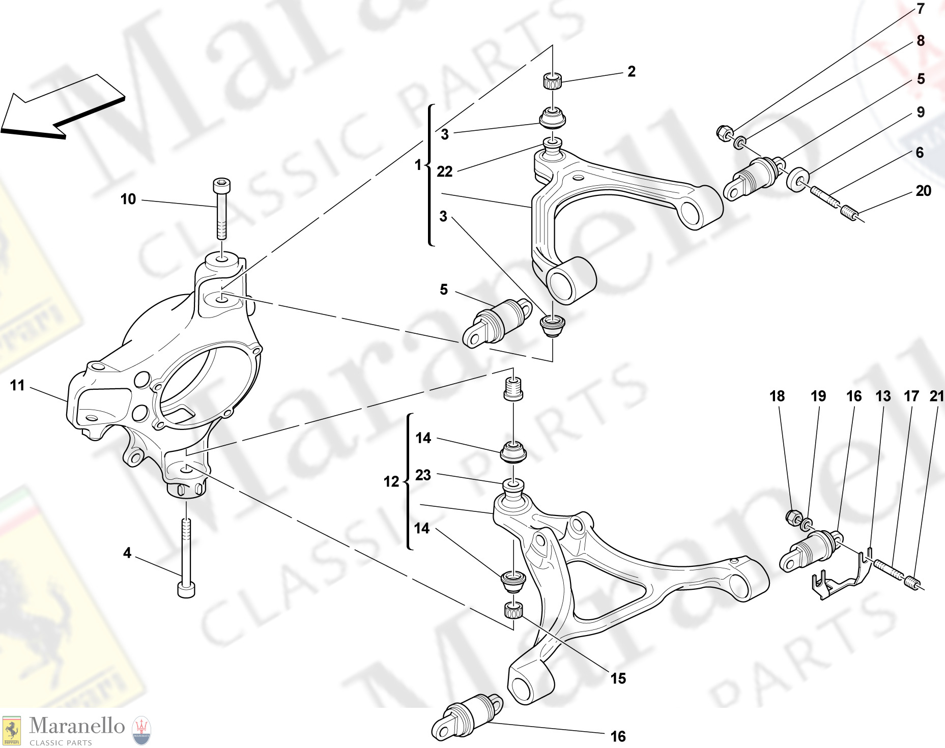 046 - Front Suspension - Arms