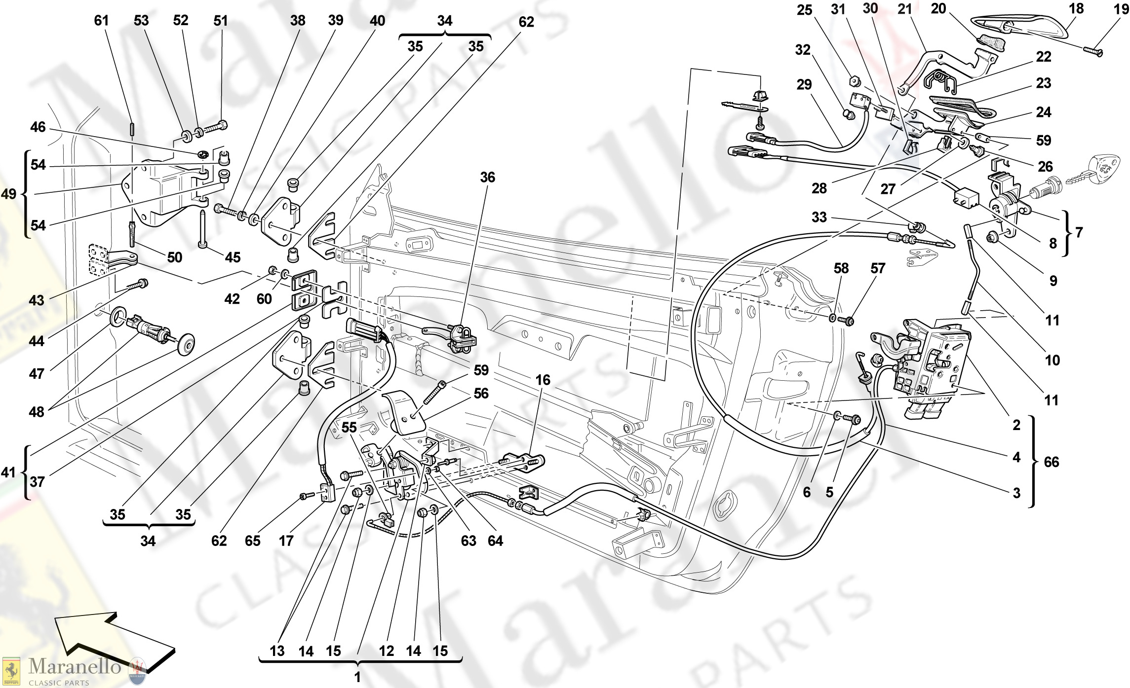 128 - Doors - Opening Mechanism And Hinges