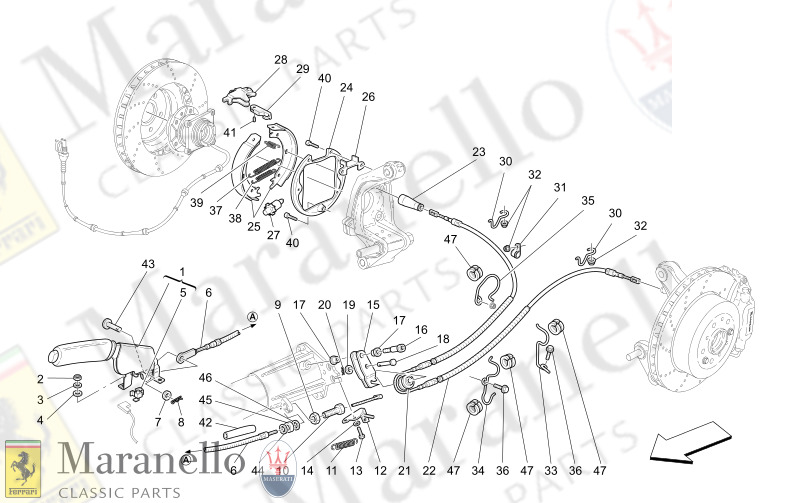 M4.30 - 1 PARKING BRAKE