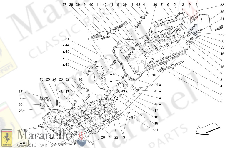 M1.21 - 1 LH CYLINDER HEAD