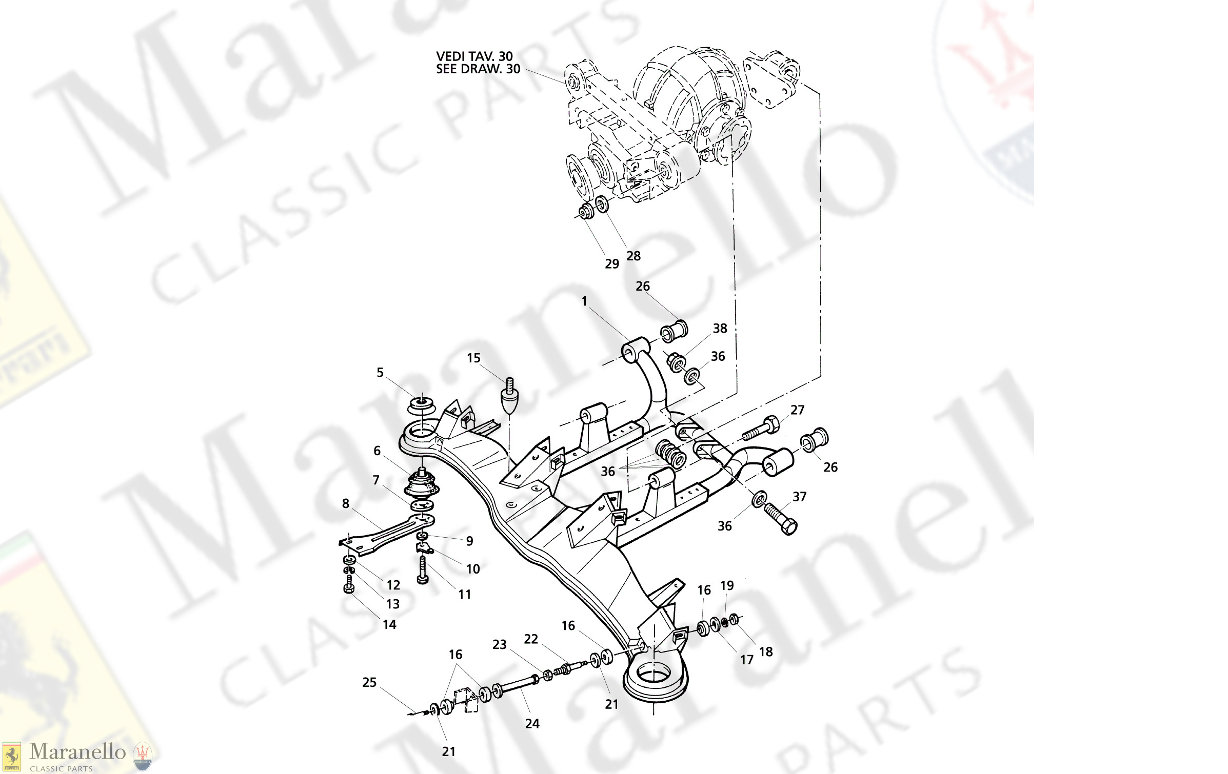 C 36 - Rear Suspension