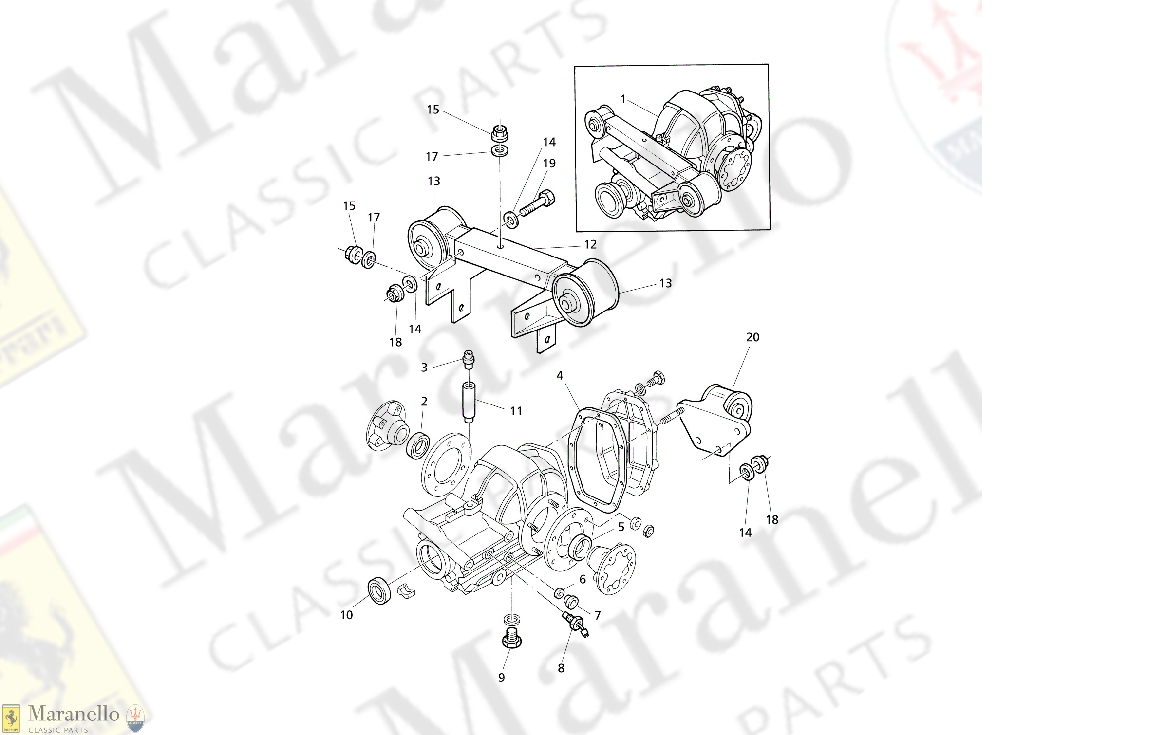 C 30 - Differential - External Parts