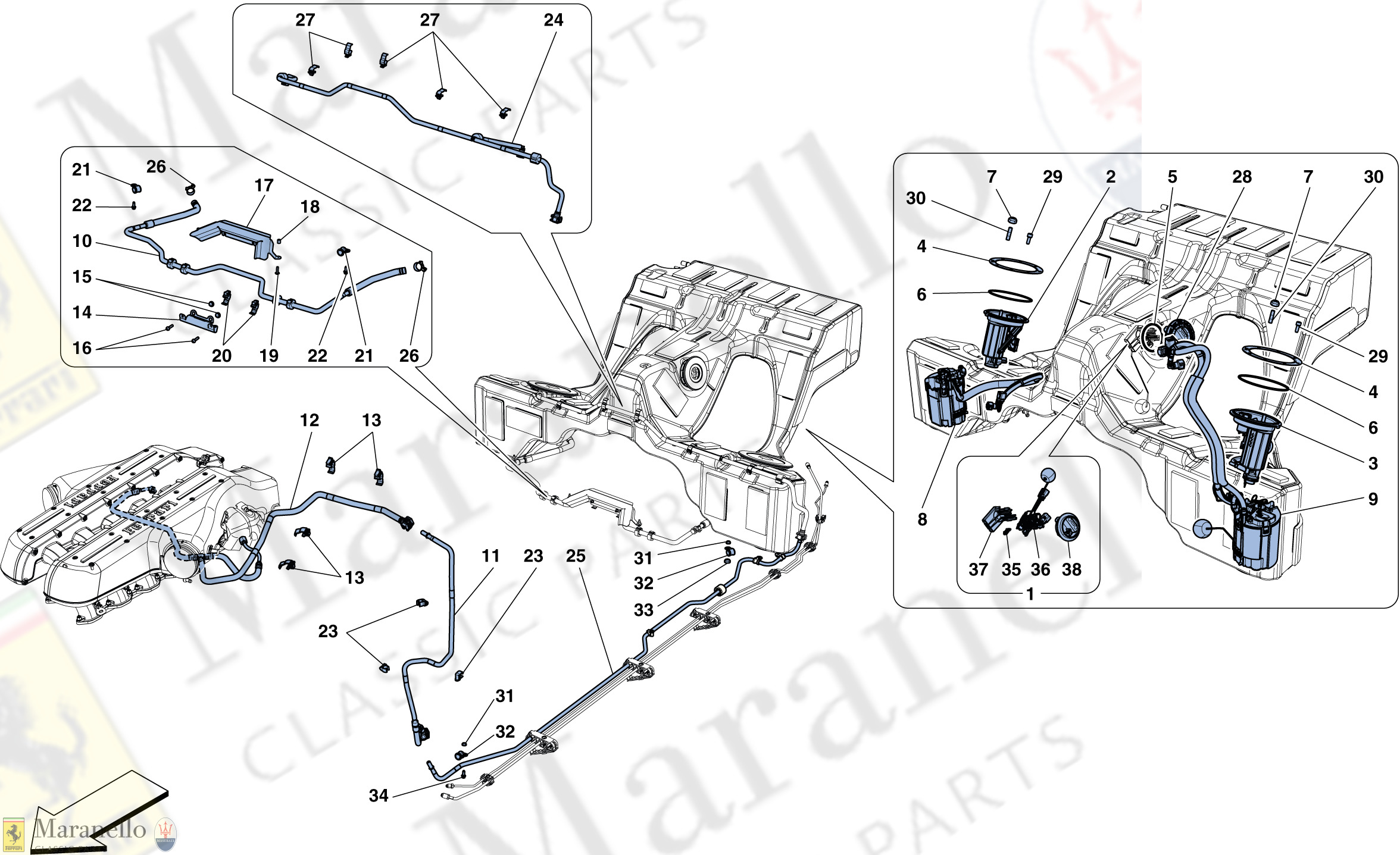 009 - Fuel System Pumps And Pipes