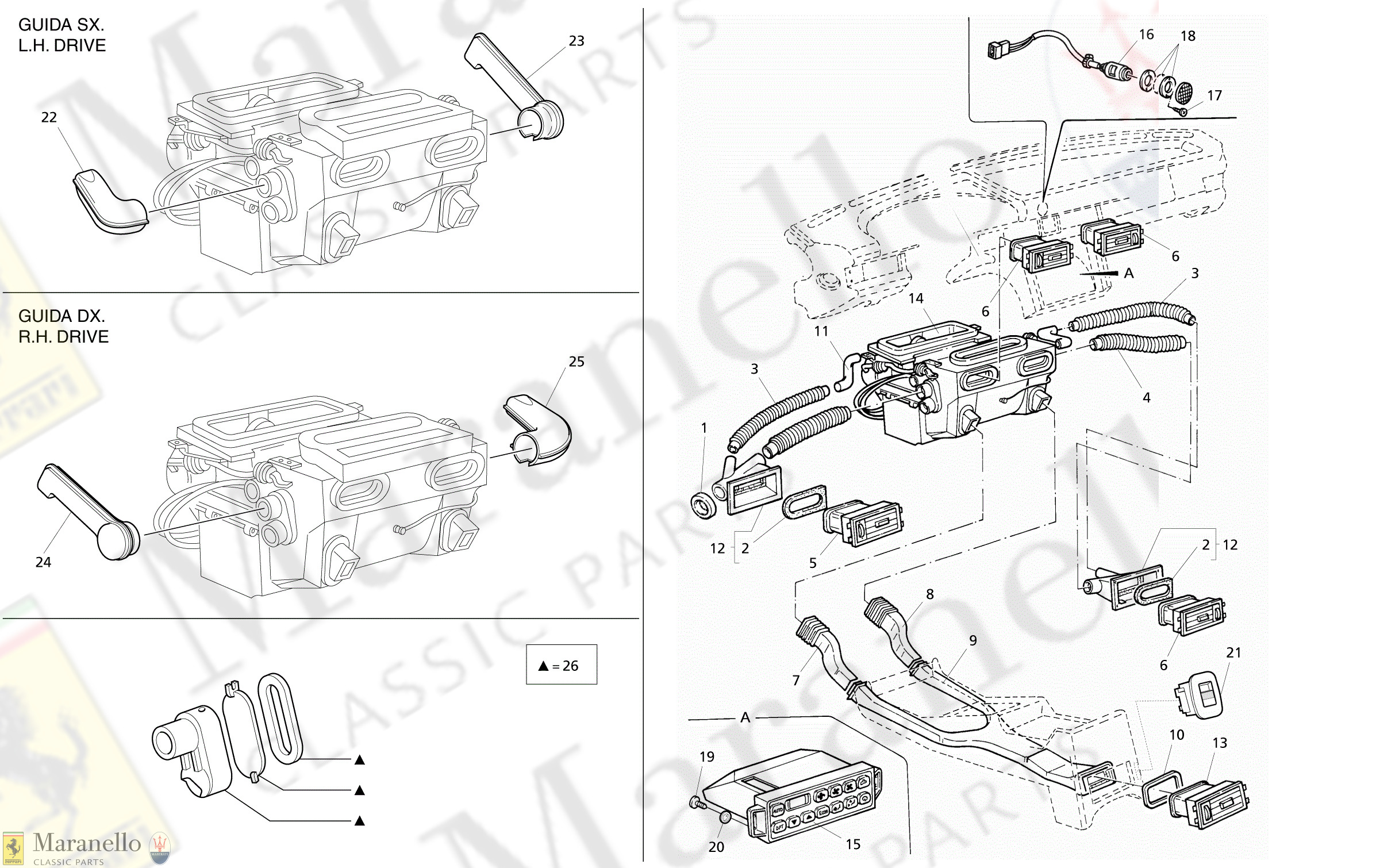 C 70 - Passenger Compartment Ventilation (Right Hd-Left Hd)