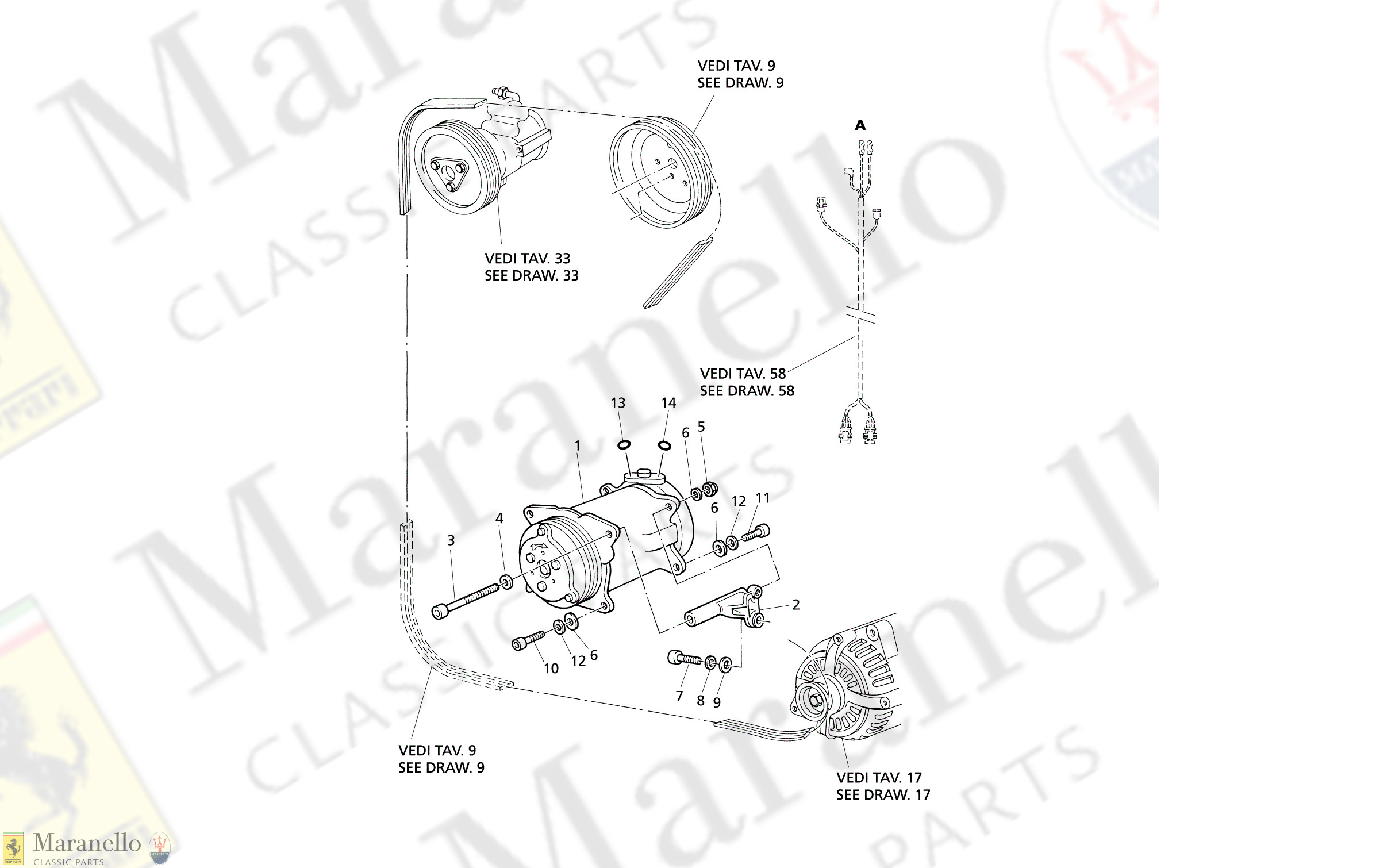 C 21.2 - C 212 - Air Compressor And Bracket