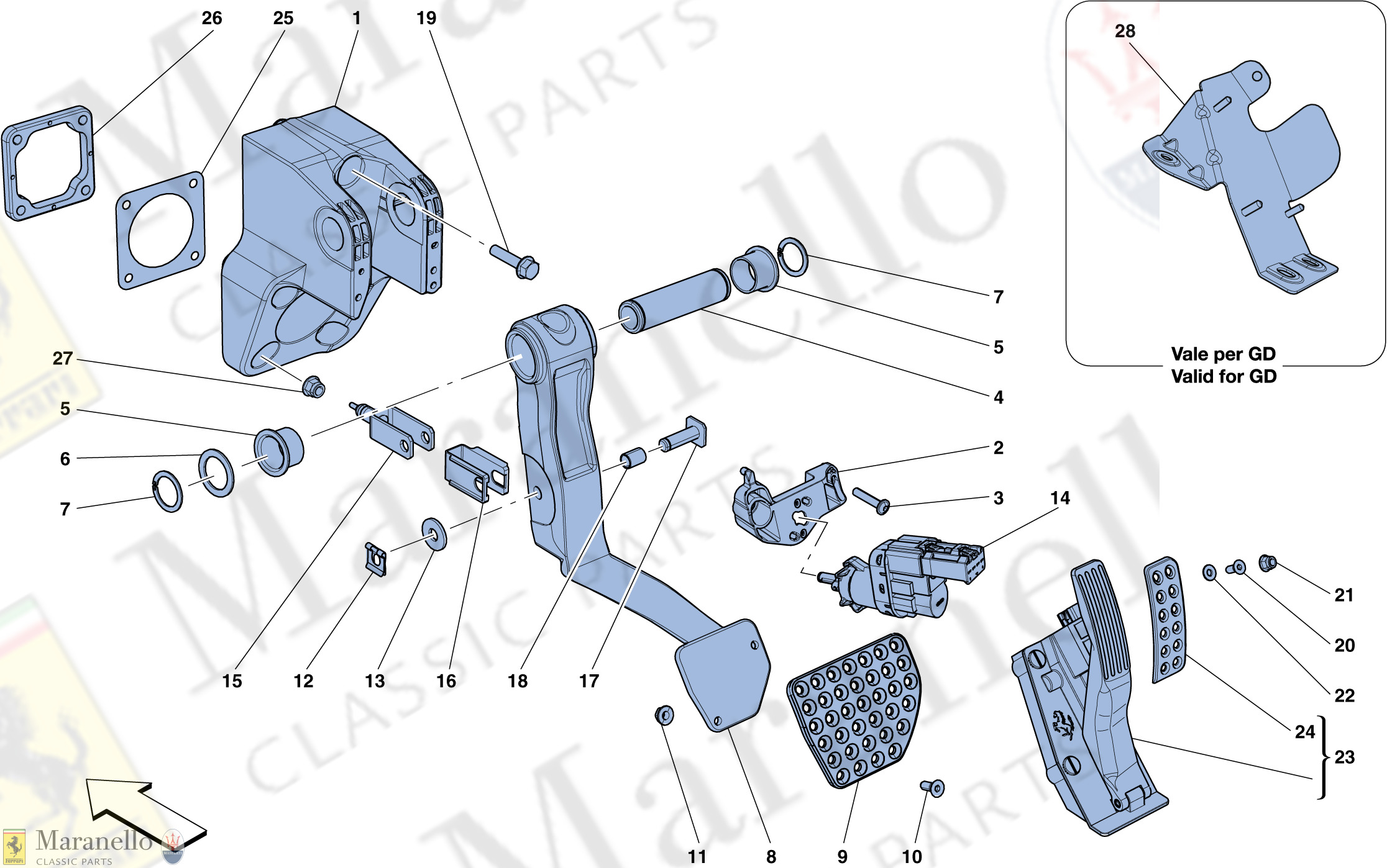 023 - Complete Pedal Board Assembly