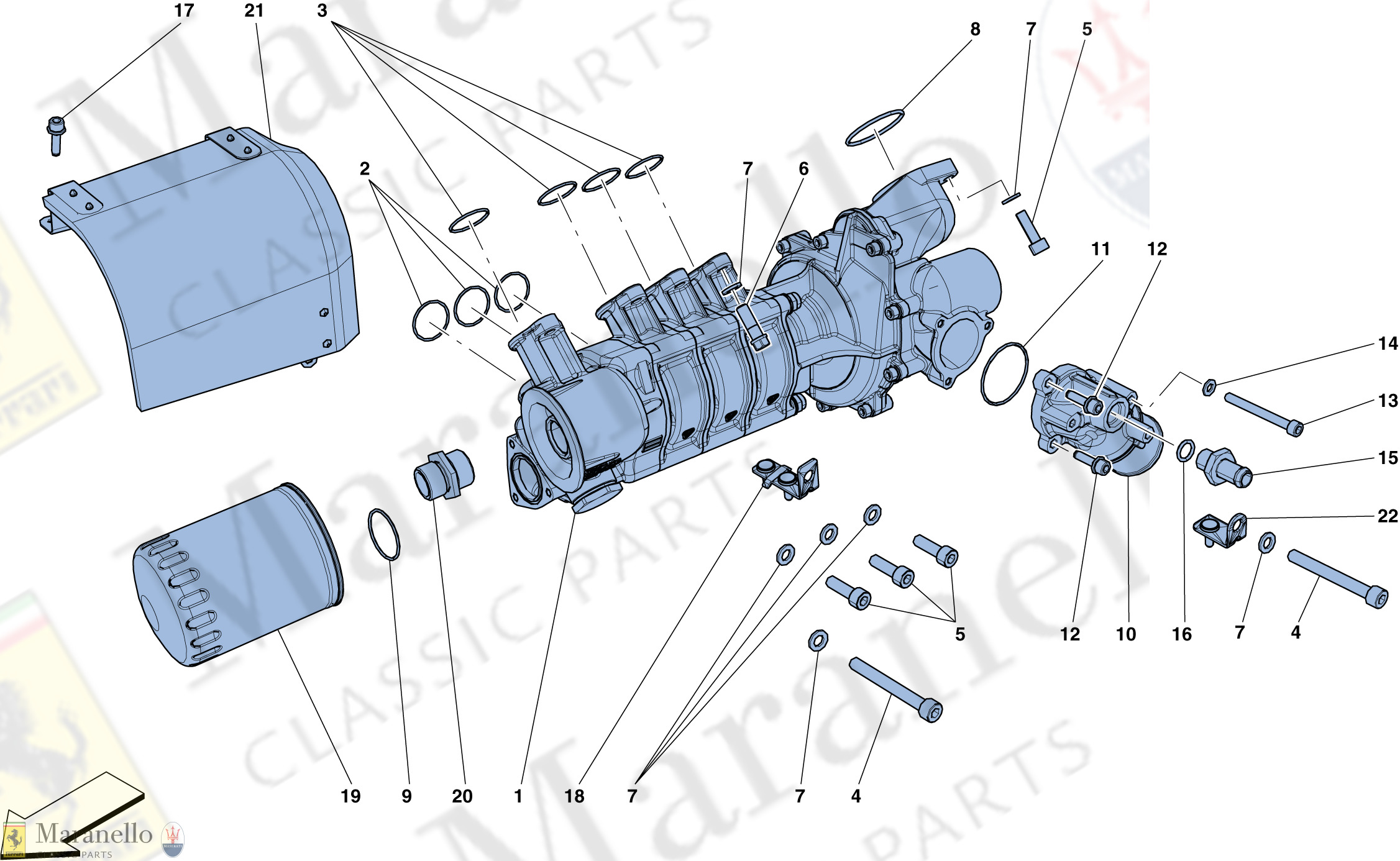 018 - Cooling - Water / Oil Pump