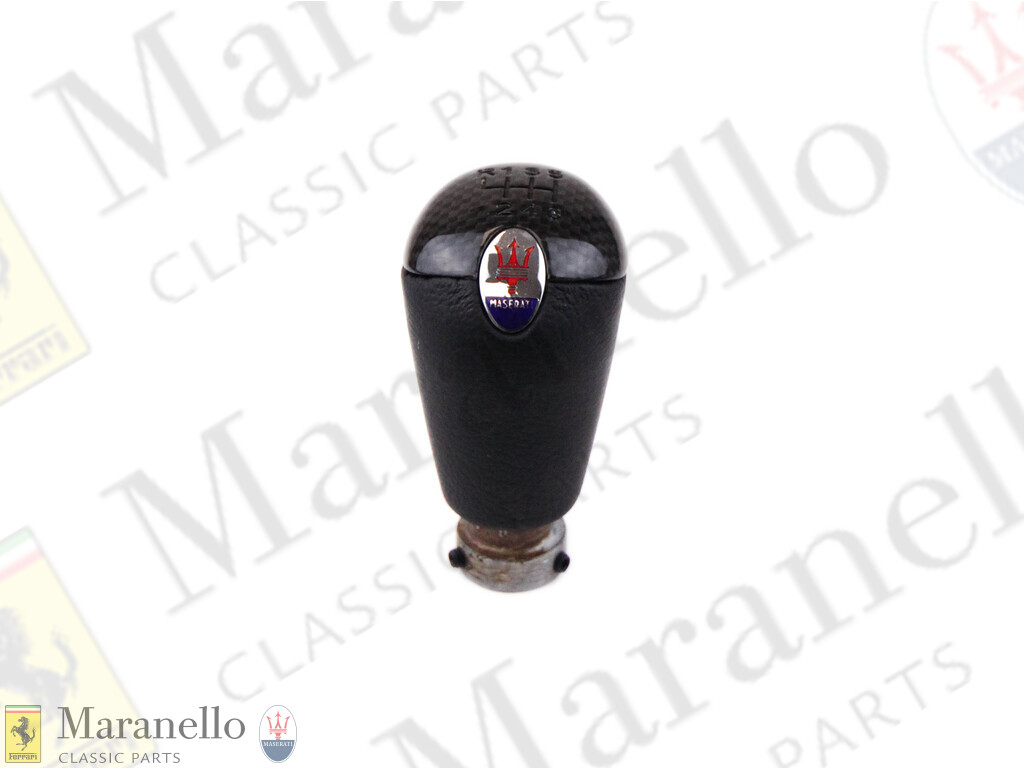 Gear Knob Leather/Carbon