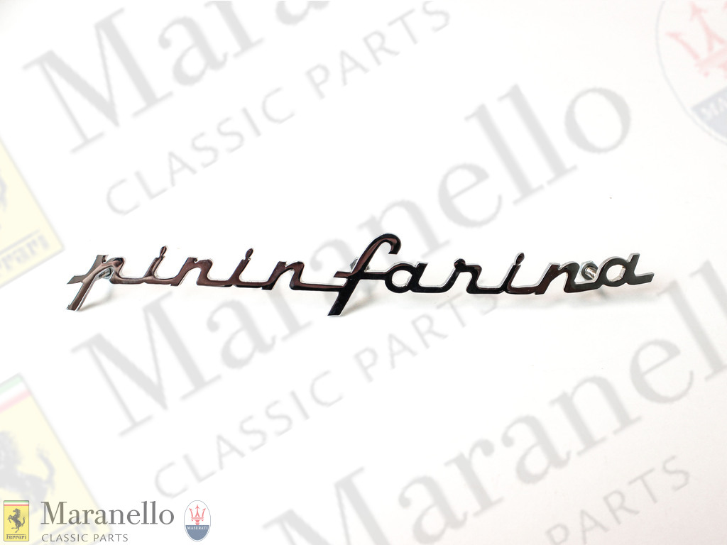 Pininfarina Script Motif