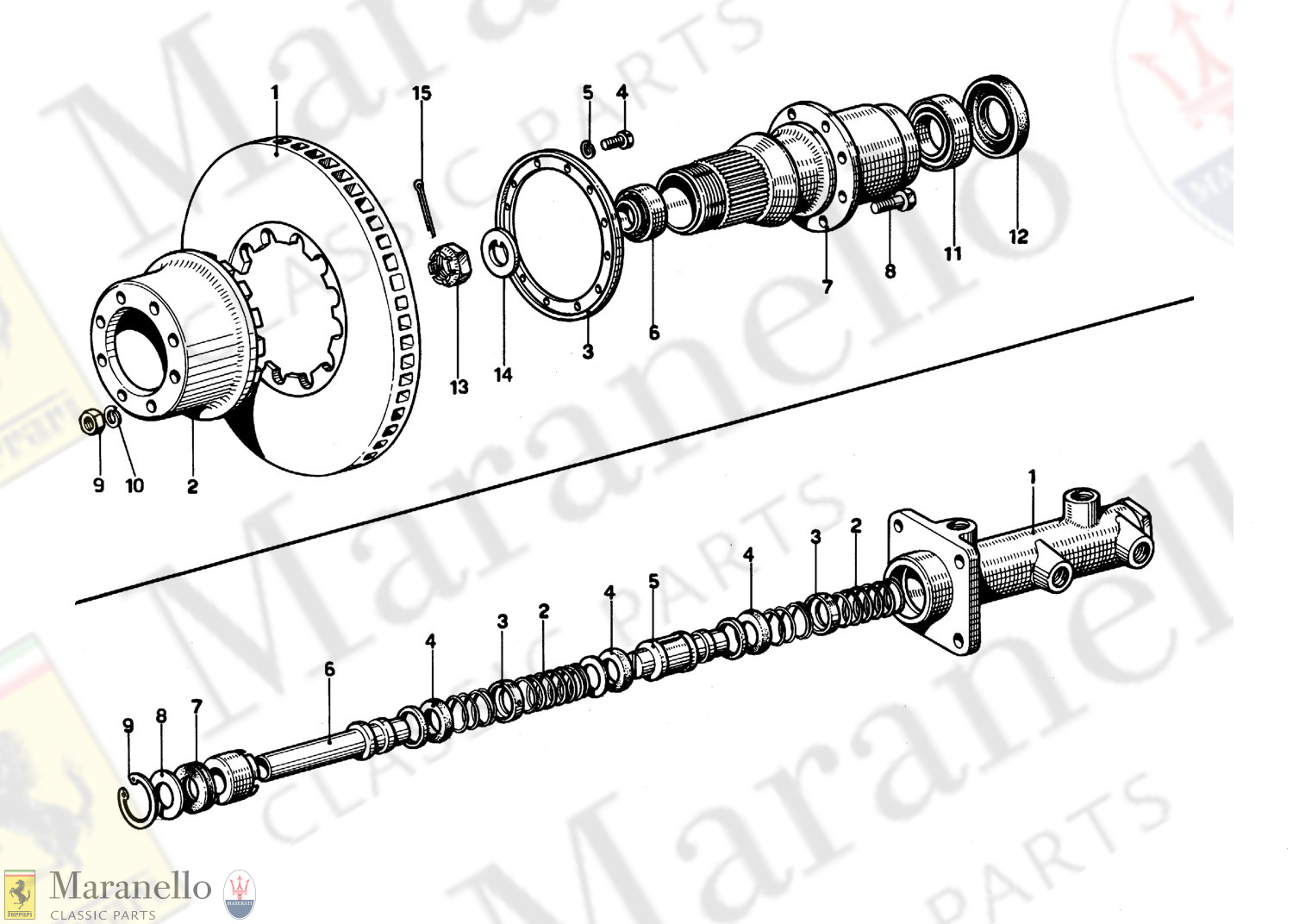 035 - Front Brake Disc And Master-Cylinder