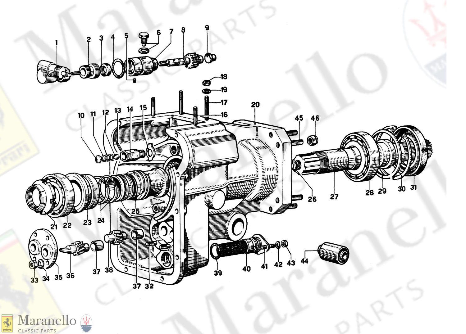 024 - Rear Gear Box Housing