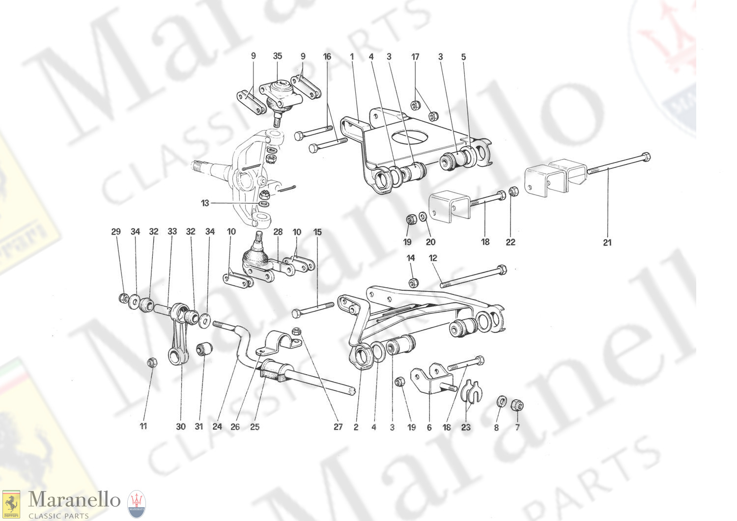 033 - Front Suspension -Wishbones