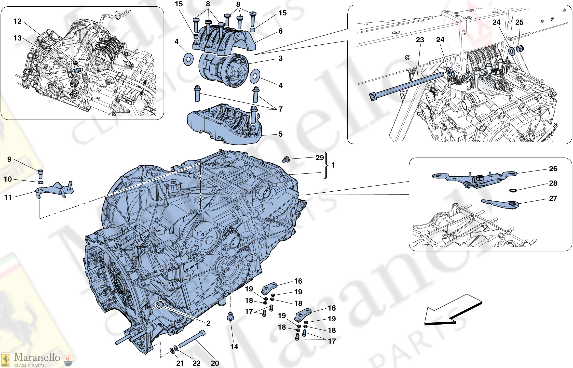 025 - Gearbox Housing